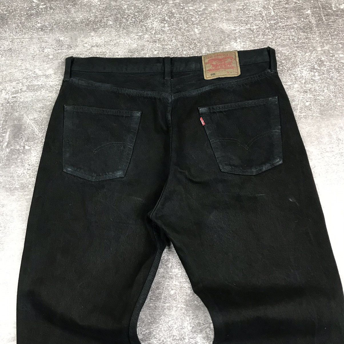 Levi's Vintage Levi’s 501 273 Button Black Jeans Size US 38 / EU 54 - 2 Thumbnail