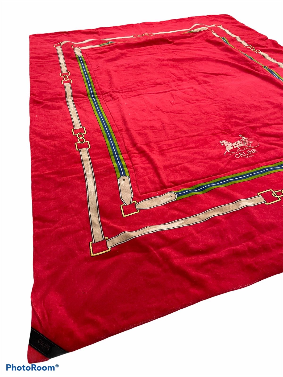 Celine VINTAGE CELINE PARIS COMFORTER BLANKET LUXURY COLLECTIBLE Size ONE SIZE - 10 Thumbnail