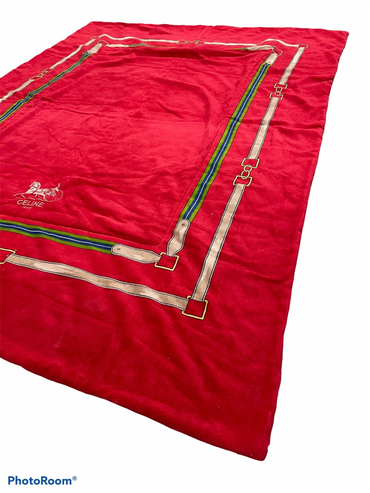 Celine VINTAGE CELINE PARIS COMFORTER BLANKET LUXURY COLLECTIBLE Size ONE SIZE - 11 Thumbnail