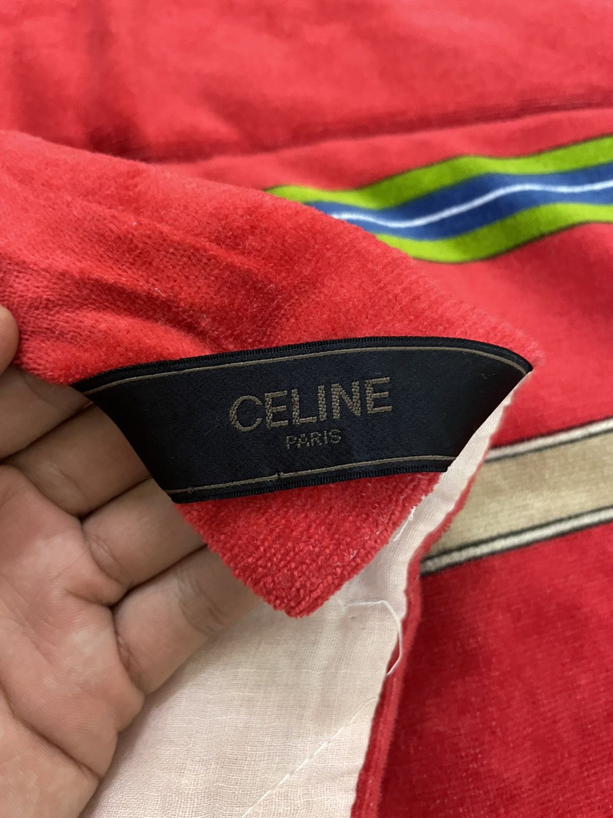 Celine VINTAGE CELINE PARIS COMFORTER BLANKET LUXURY COLLECTIBLE Size ONE SIZE - 4 Thumbnail