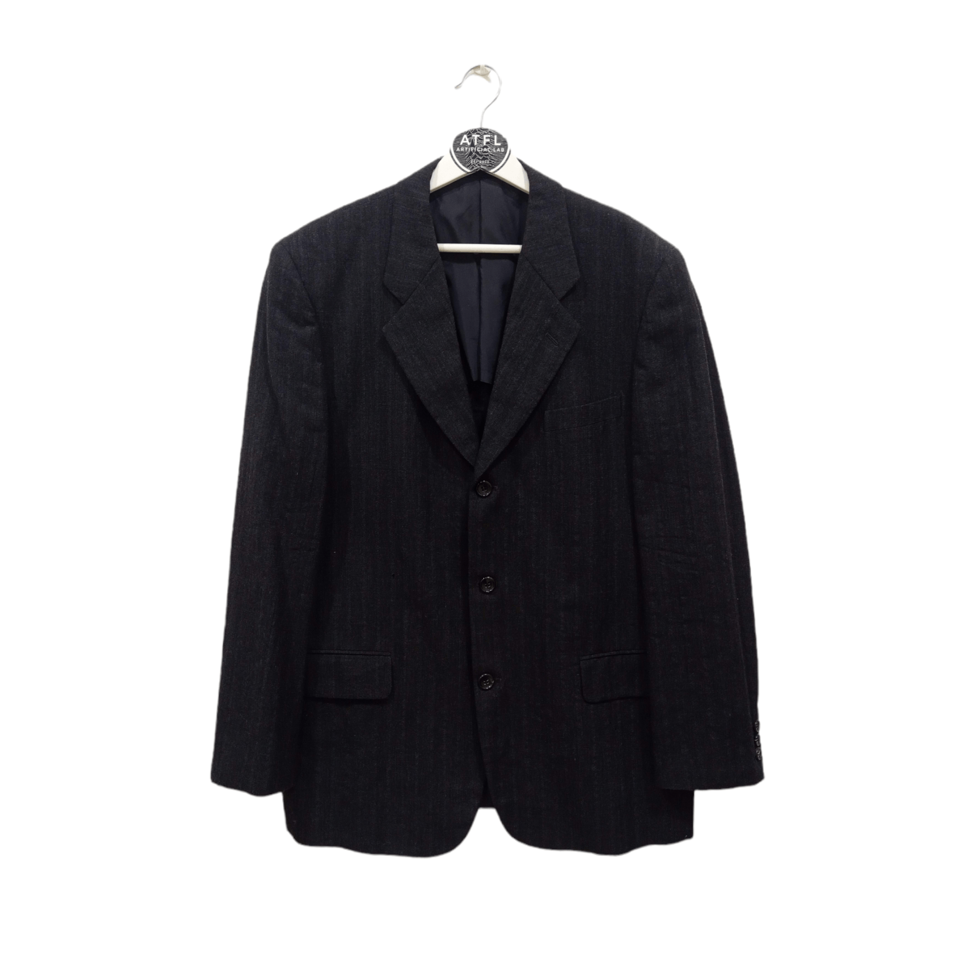 Comme des Garcons Homme Plus AD1999 Comme Des Garcons Wool Suits Size 48L - 1 Thumbnail