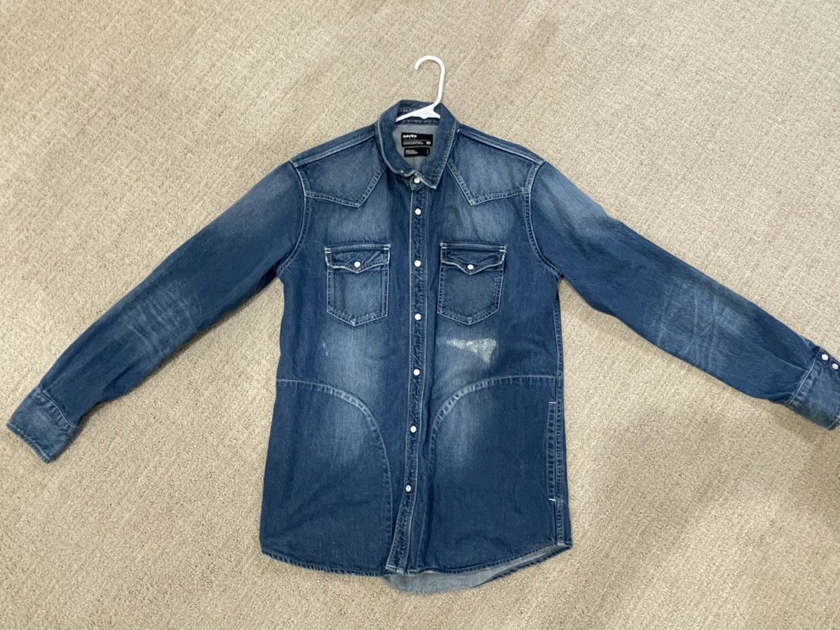 Haven Haven Crew Shirt Schoeller Dryskin Mandarin Collar