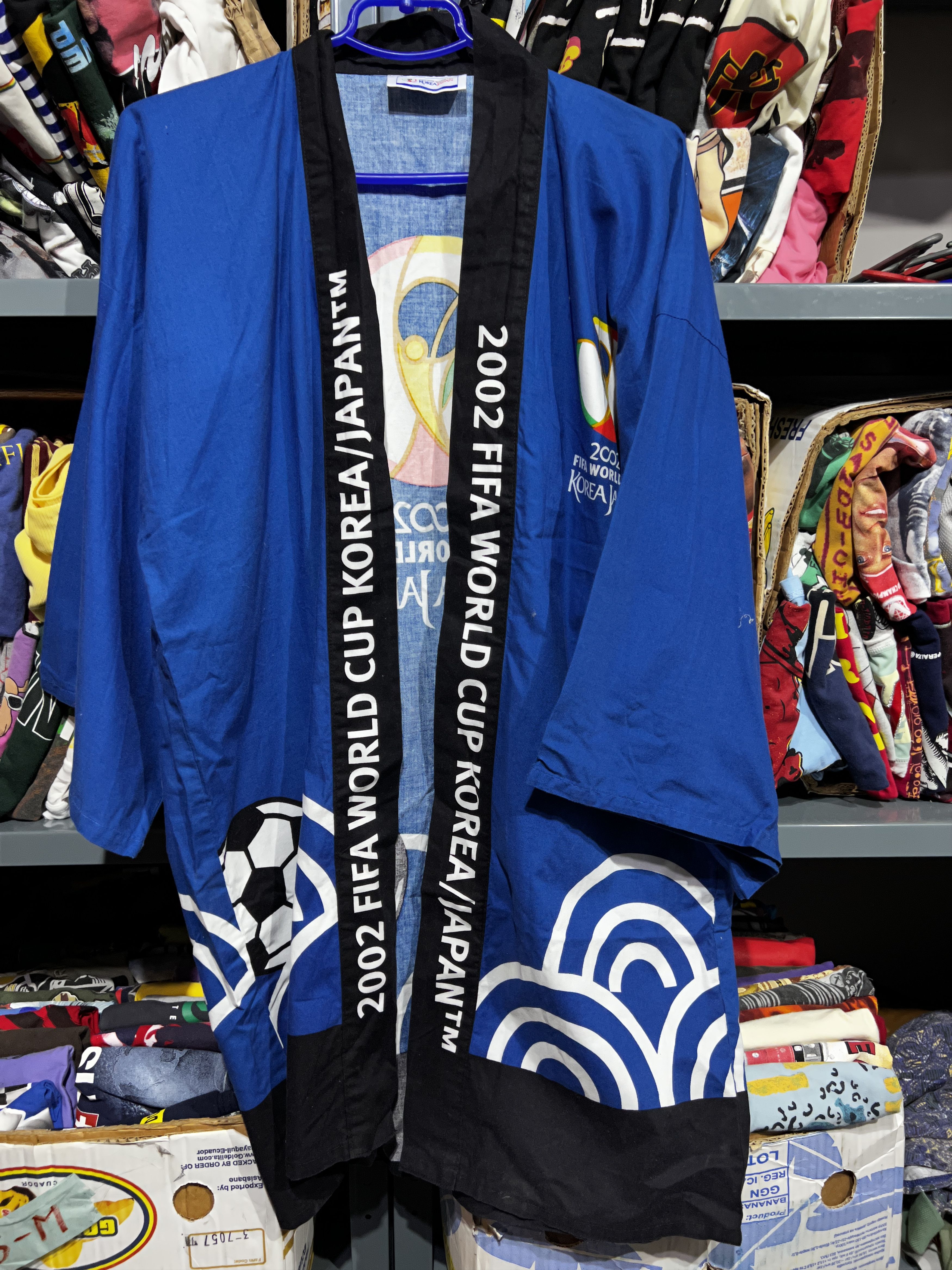Japanese Brand 2002 fifa world cup korea japan kimono vintage
