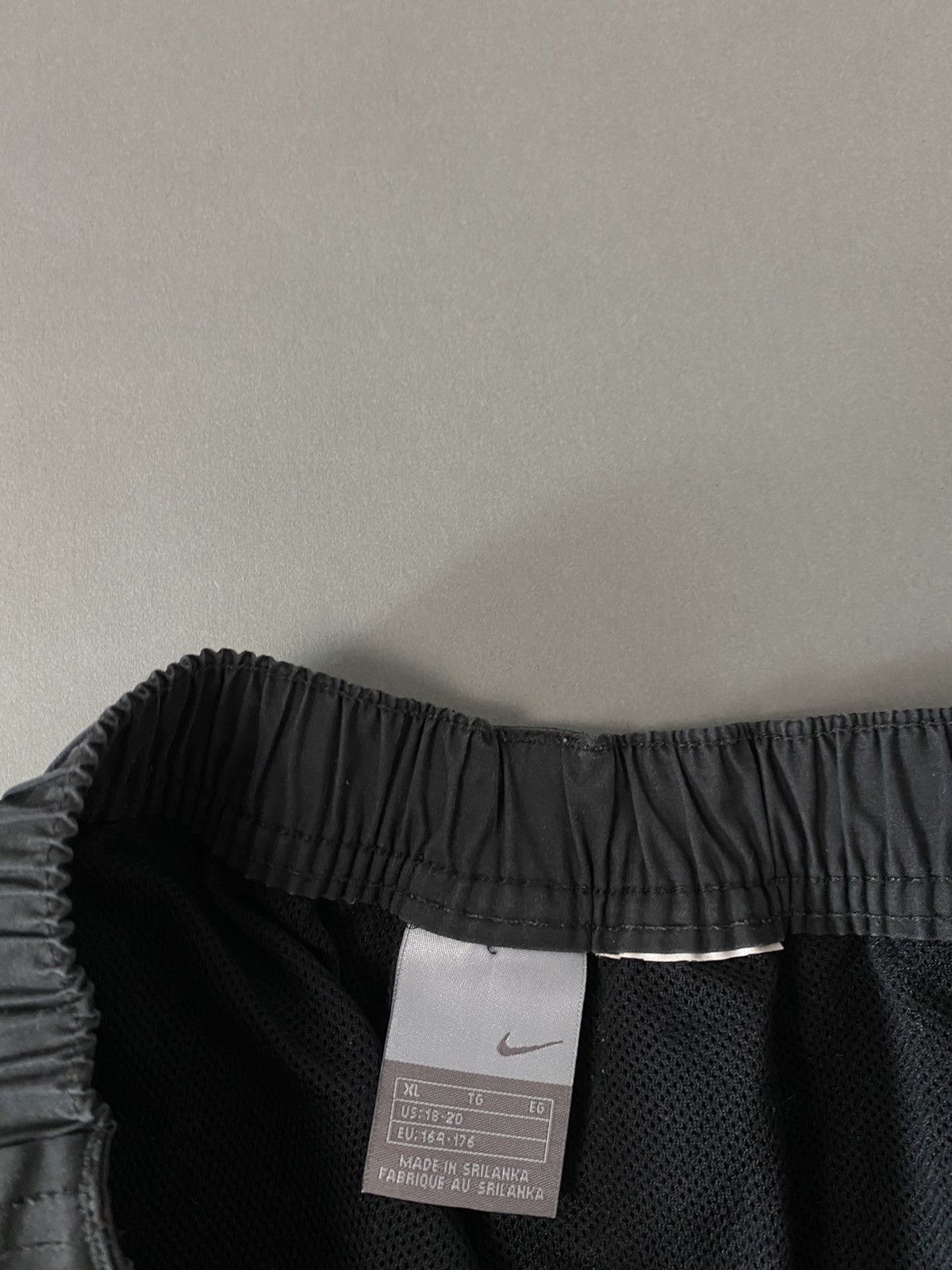 Nike × Vintage Nike vintage black track pants small swoosh 2000s Size US 30 / EU 46 - 3 Thumbnail