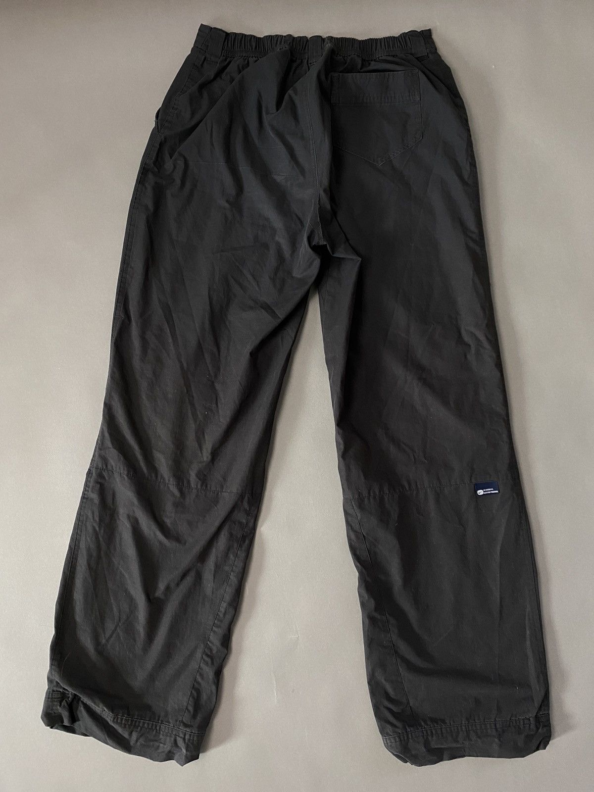 Nike × Vintage Nike vintage black track pants small swoosh 2000s Size US 30 / EU 46 - 4 Thumbnail