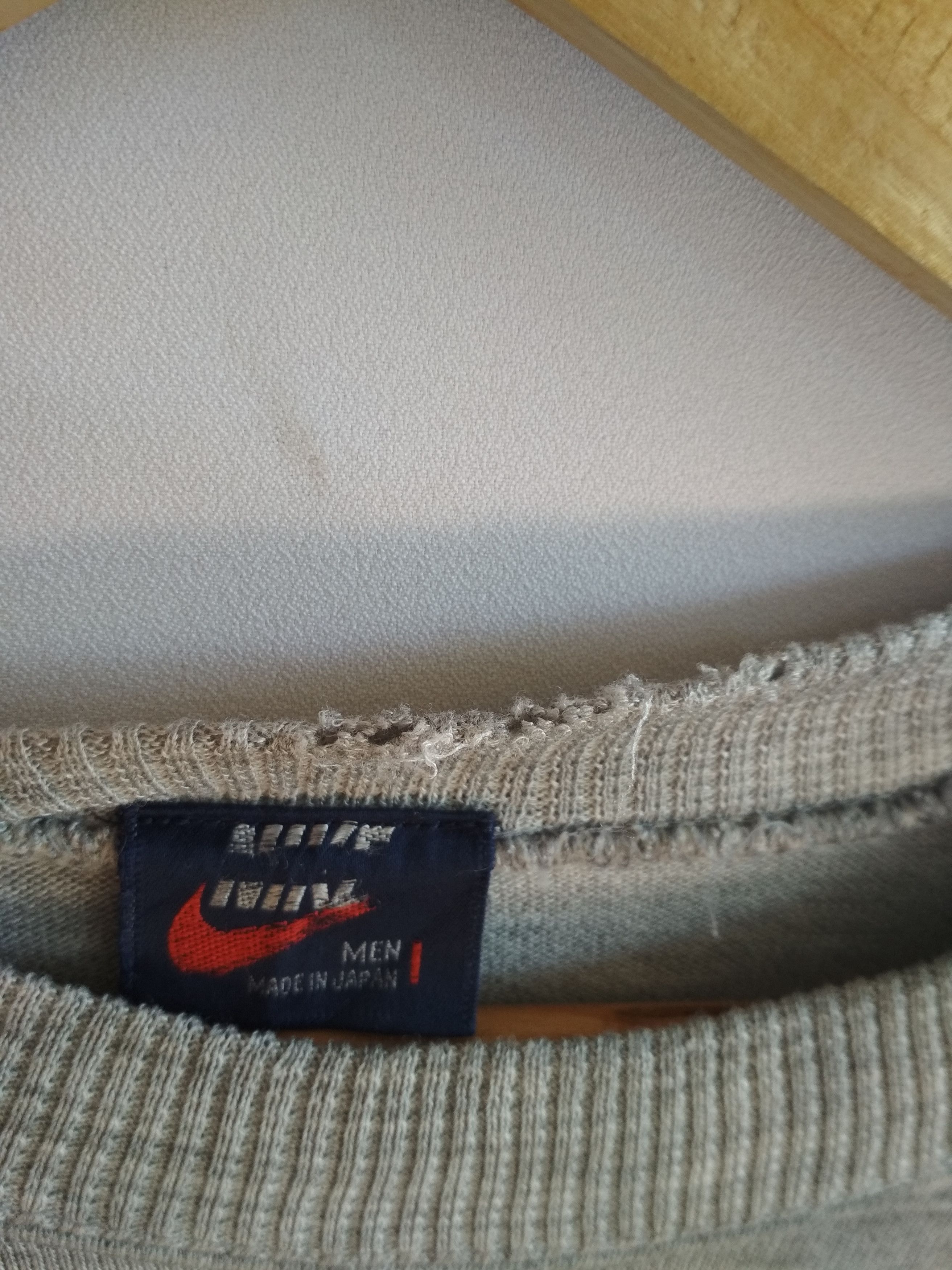 Nike NIKE VINTAGE 90s MADE IN JAPAN BLUE LABEL SWEATSHIRT Size US M / EU 48-50 / 2 - 4 Thumbnail