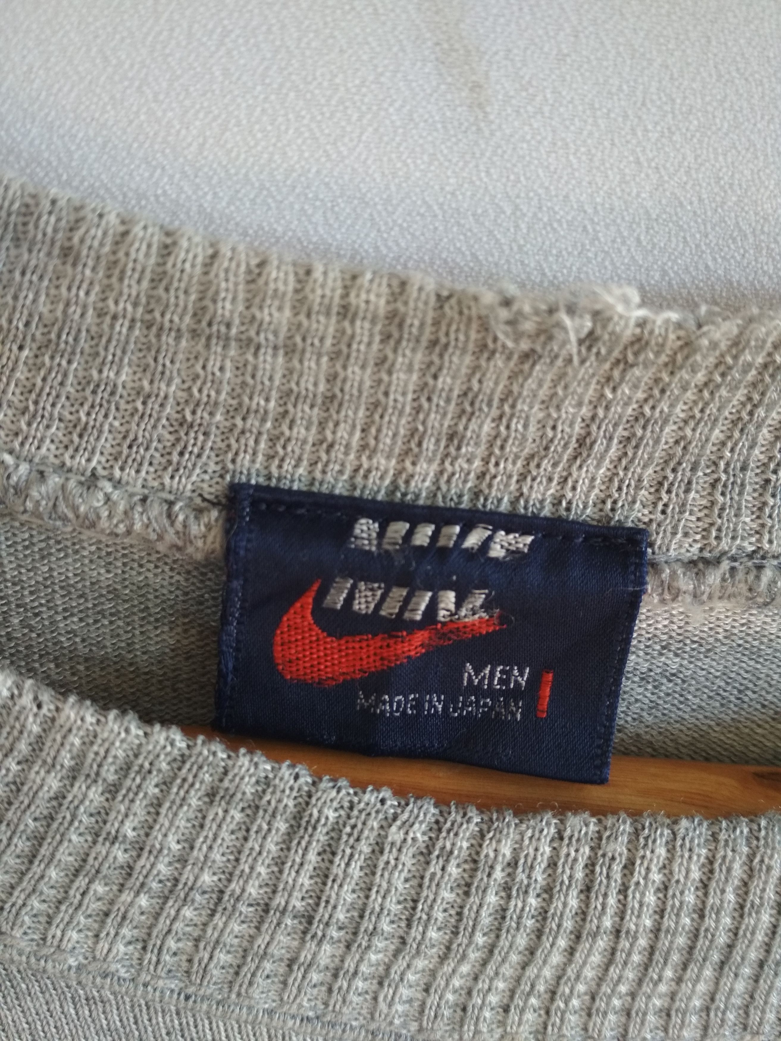 Nike NIKE VINTAGE 90s MADE IN JAPAN BLUE LABEL SWEATSHIRT Size US M / EU 48-50 / 2 - 3 Thumbnail