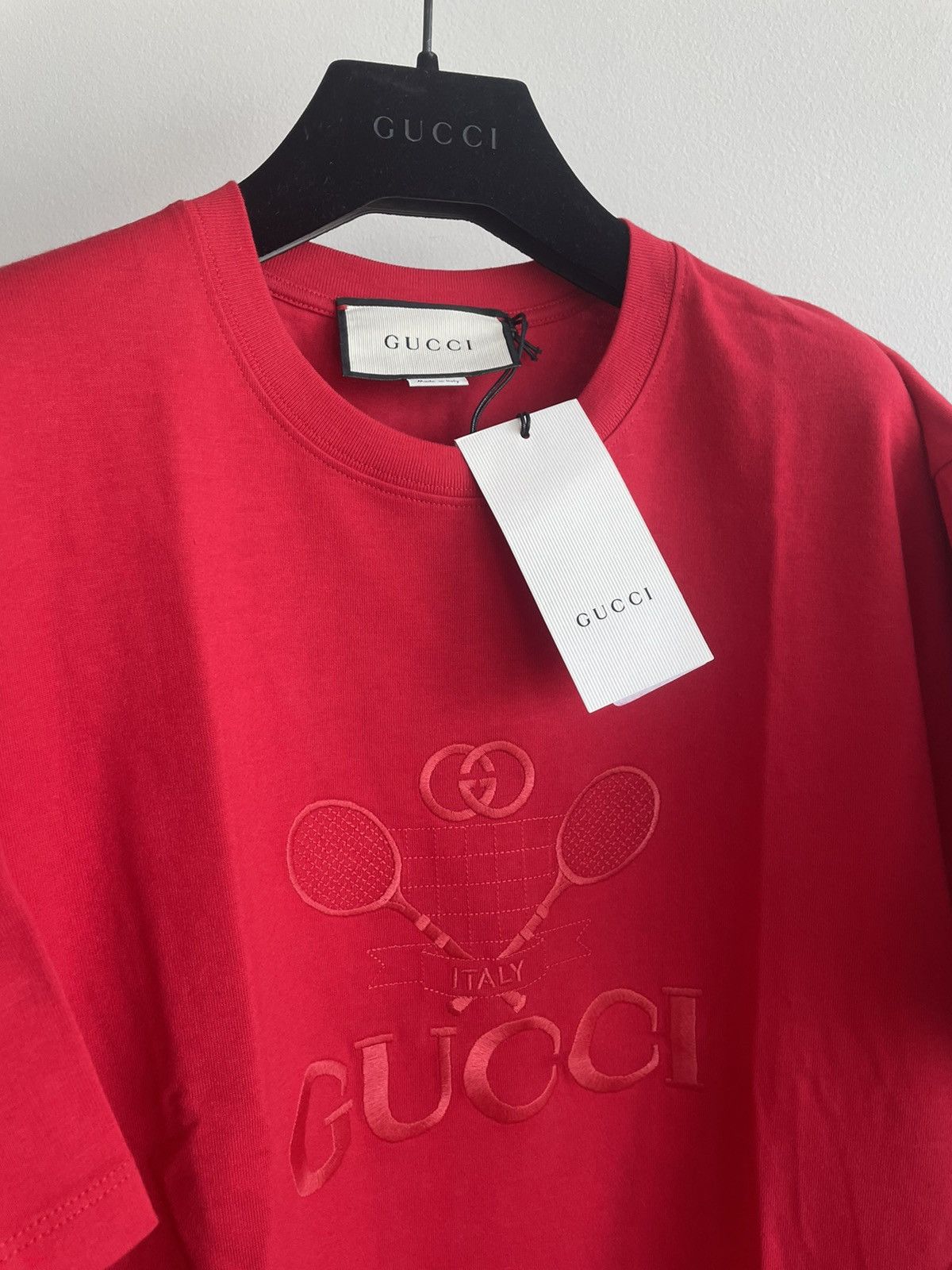 Gucci Rare Limited Edition Super Runway Gucci Tennis Tee Size US XL / EU 56 / 4 - 21 Thumbnail