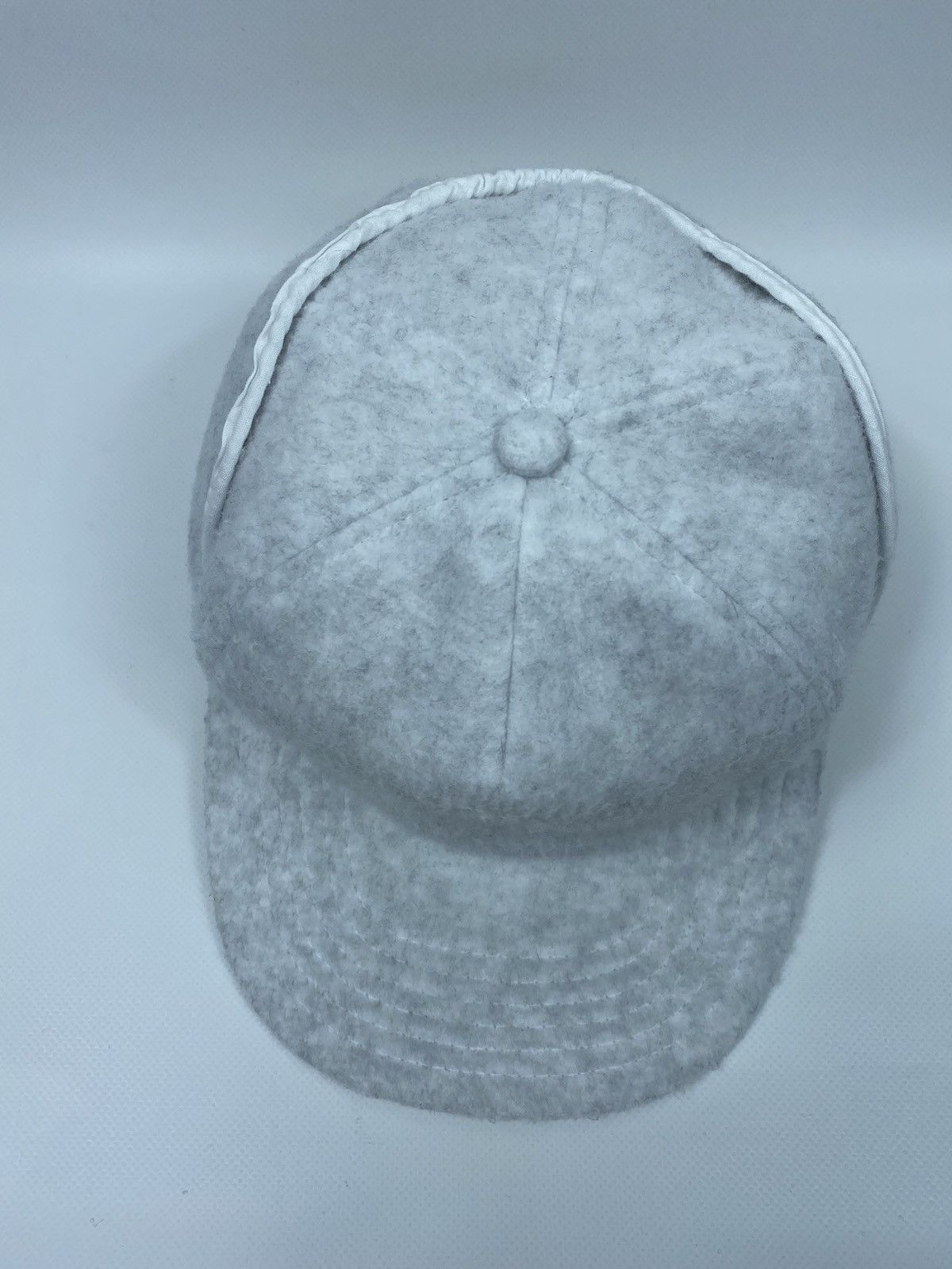 Porsche Design × Vintage 80s Porsche Mobil 1 Vintage Big Logo Fleece Winter Cap Hat Size ONE SIZE - 5 Thumbnail