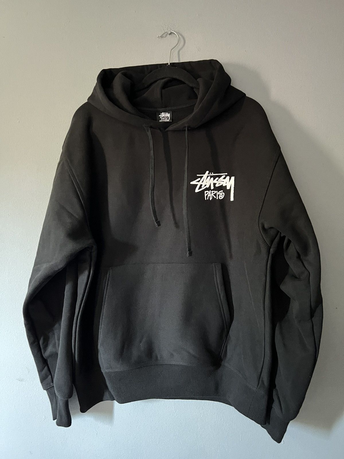 Rare × Streetwear × Stussy Black Stussy Paris Hoodie | Grailed