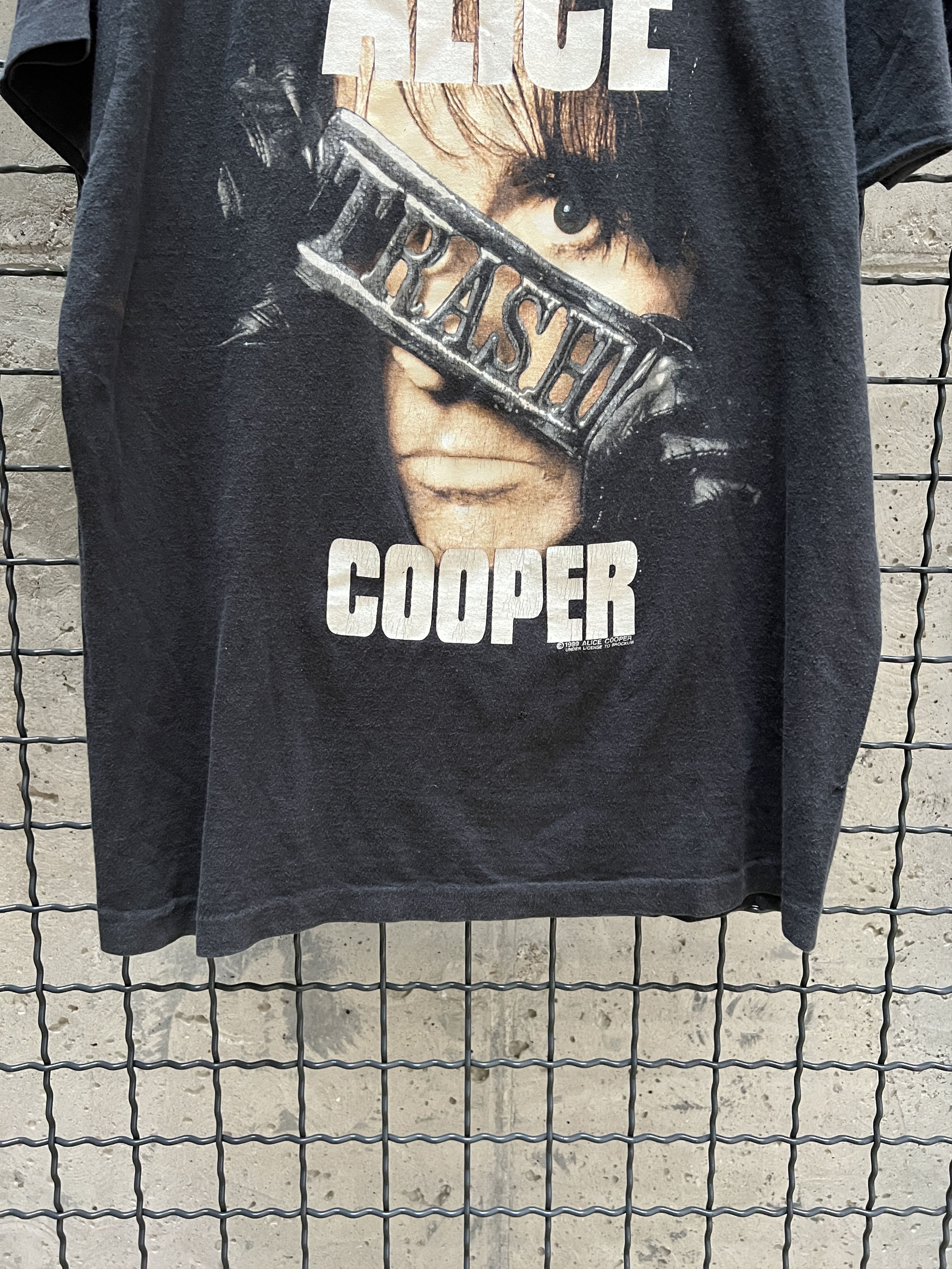 Band Tees Alice Cooper 1989 Vintage Tee Size US L / EU 52-54 / 3 - 12 Thumbnail