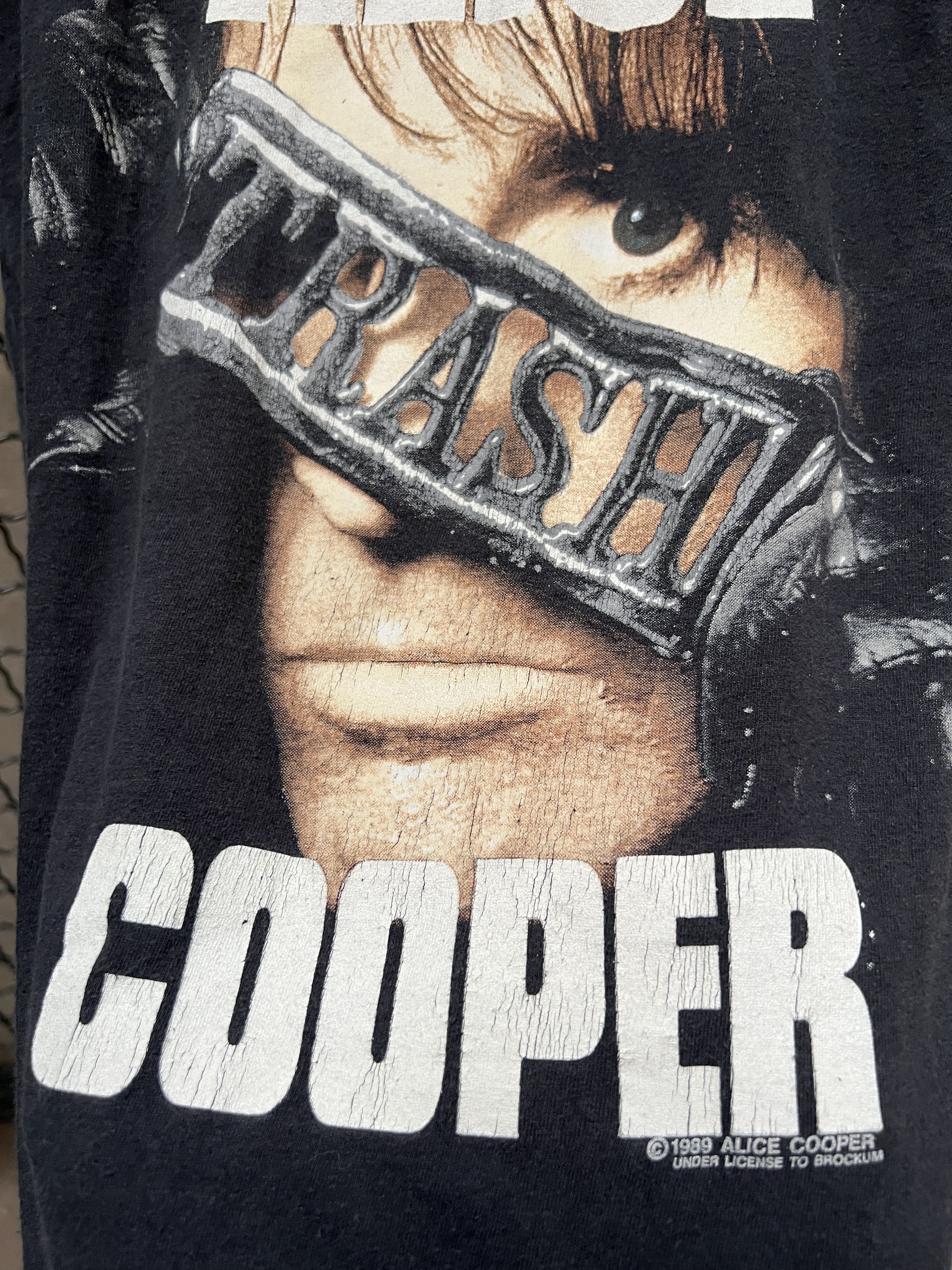 Band Tees Alice Cooper 1989 Vintage Tee Size US L / EU 52-54 / 3 - 7 Thumbnail