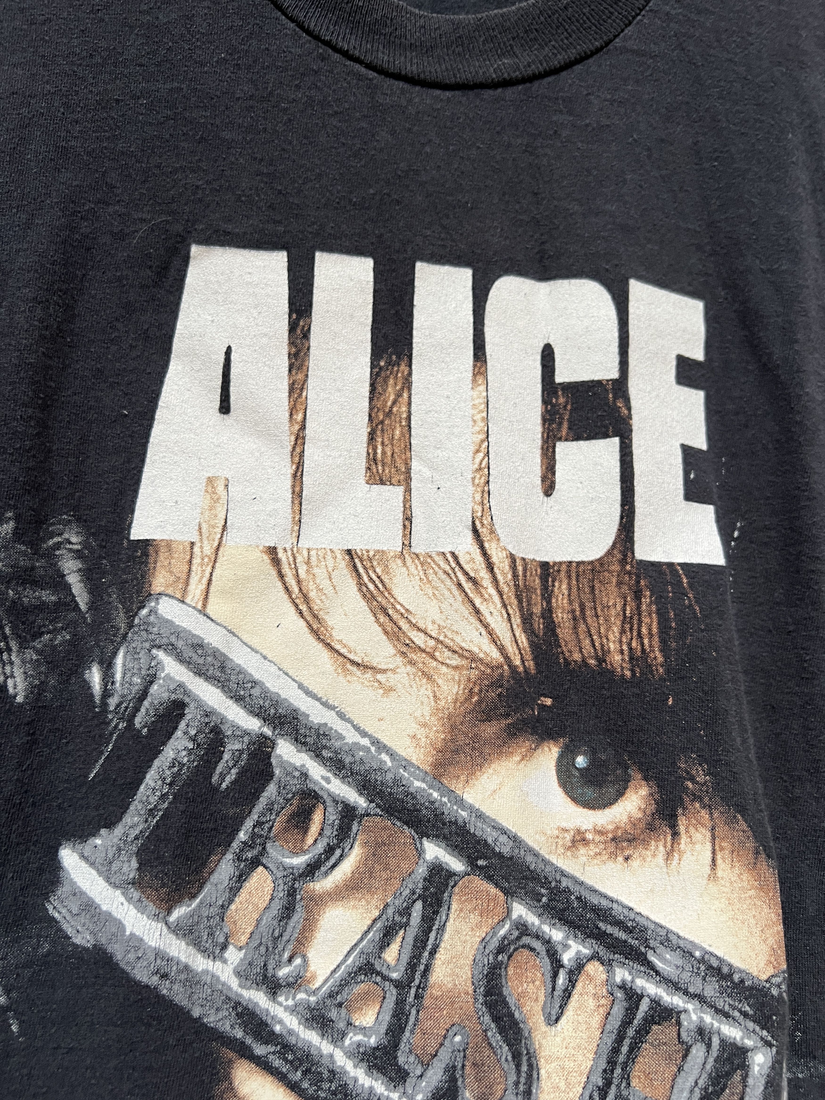 Band Tees Alice Cooper 1989 Vintage Tee Size US L / EU 52-54 / 3 - 6 Thumbnail