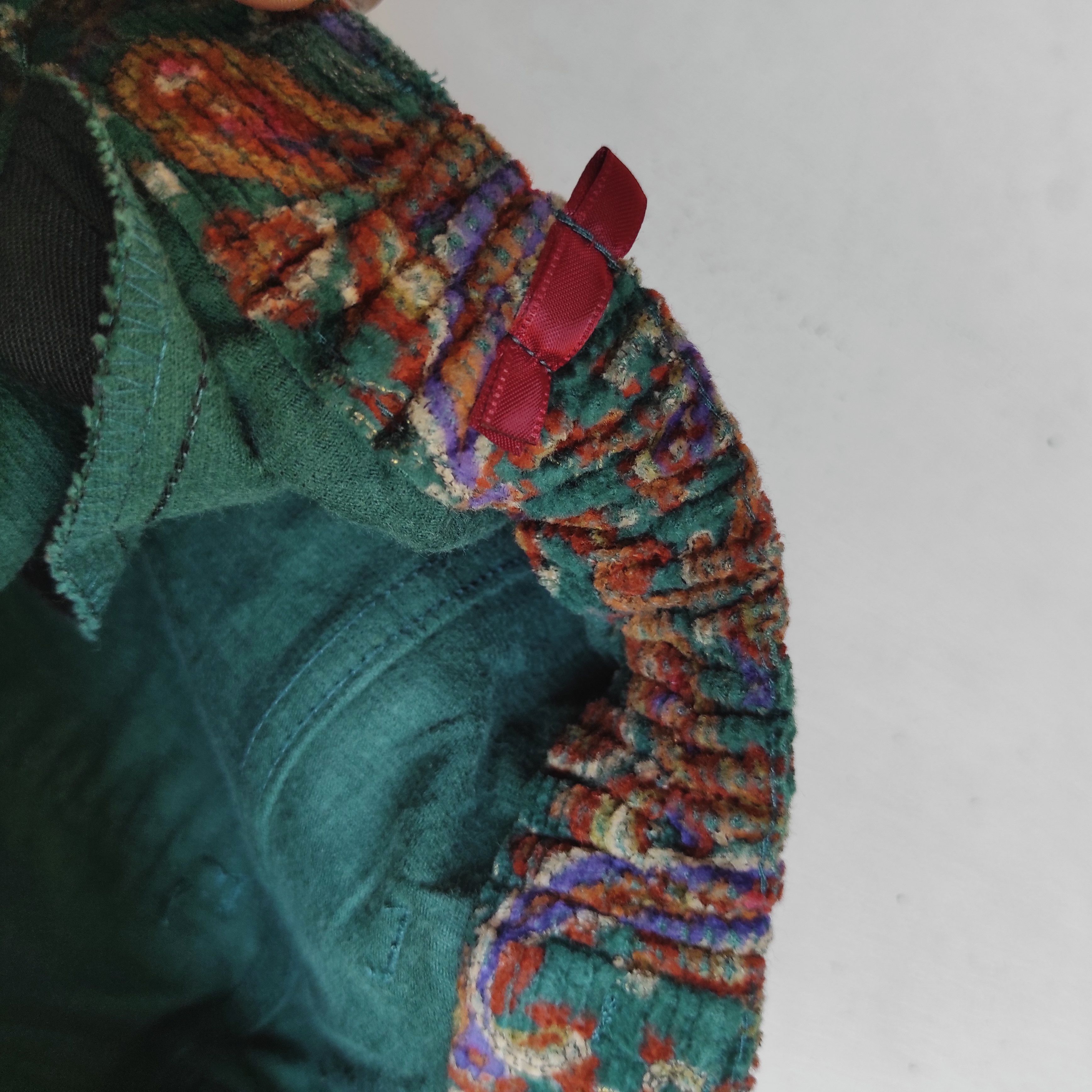 Hysteric Glamour 80s Cheminee High Waist Paisley Corduroy pants size 25 Size 25" / US 0 / IT 36 - 9 Thumbnail