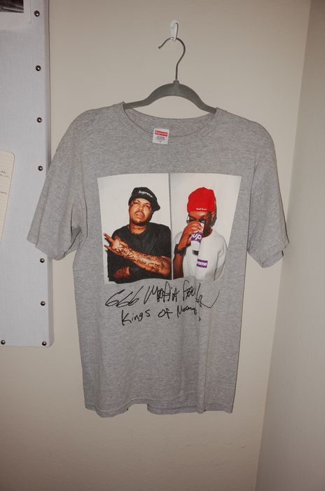 Supreme Supreme Three Six Mafia Tee - Gray | Grailed