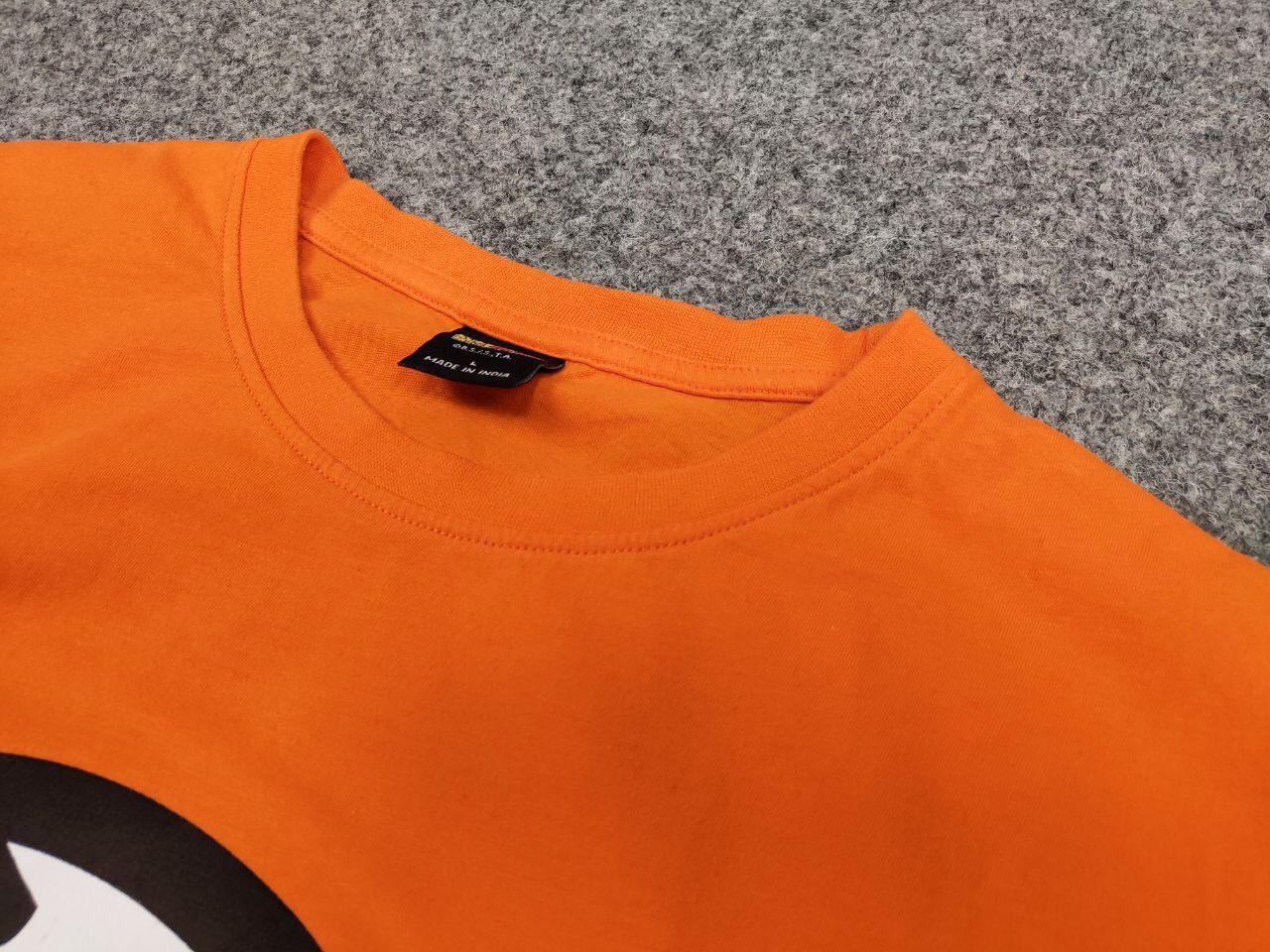 Anime Vintage Dragon Ball Anime with Hieroglyph Orange T Shirt Size US L / EU 52-54 / 3 - 13 Thumbnail