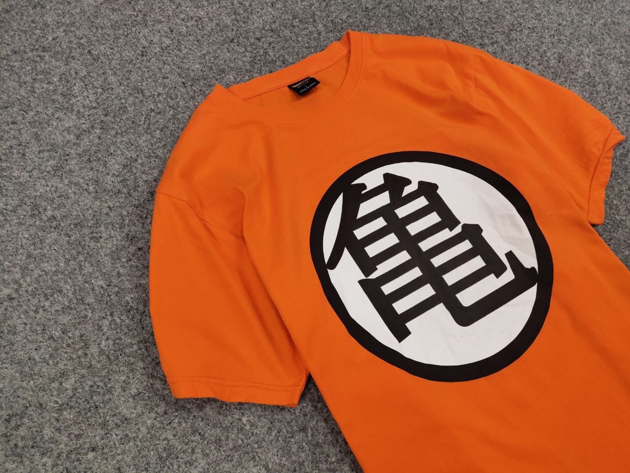 Anime Vintage Dragon Ball Anime with Hieroglyph Orange T Shirt Size US L / EU 52-54 / 3 - 6 Thumbnail