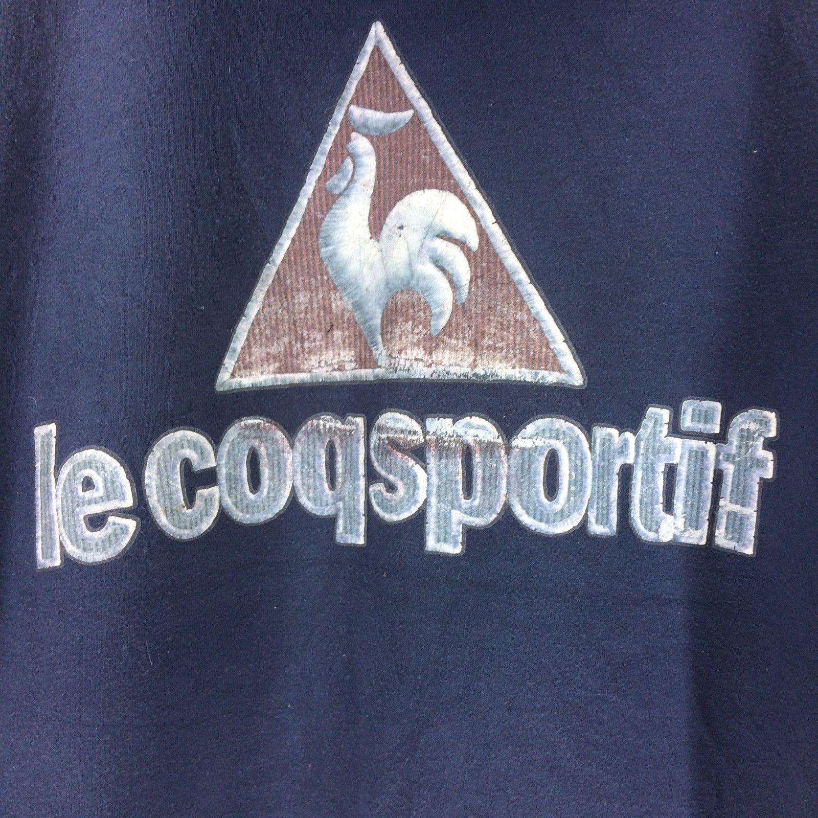 Le Coq Sportif Vintage Le Coq Sportif Big Logo Hoodie Jacket | XXL Size US XXL / EU 58 / 5 - 5 Thumbnail