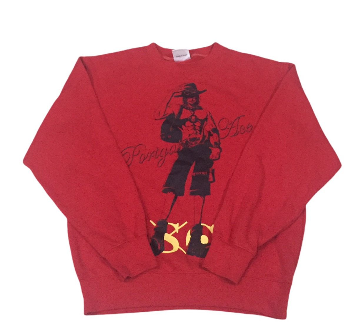 Vintage One Piece Portgas Ace fire luffy red hair pirate | Grailed