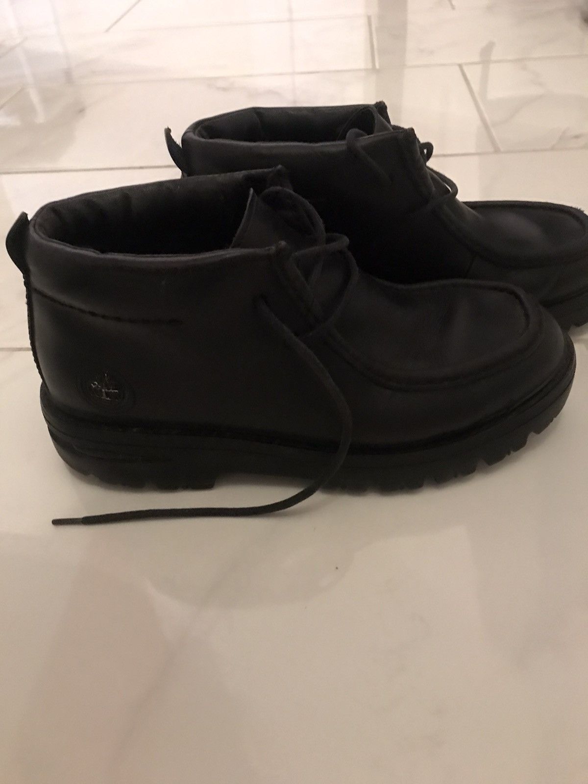 Timberland Leather Chukka Loafer Casual Shoes Boots Vintage