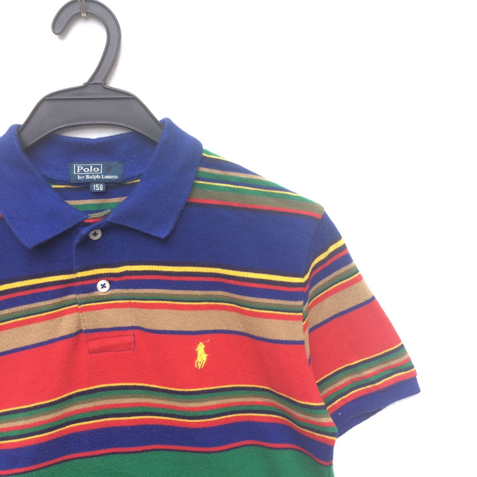 Polo Ralph Lauren Vintage Polo by Ralph Lauren Stripes Design | XXS Size US XXS / EU 40 - 2 Thumbnail