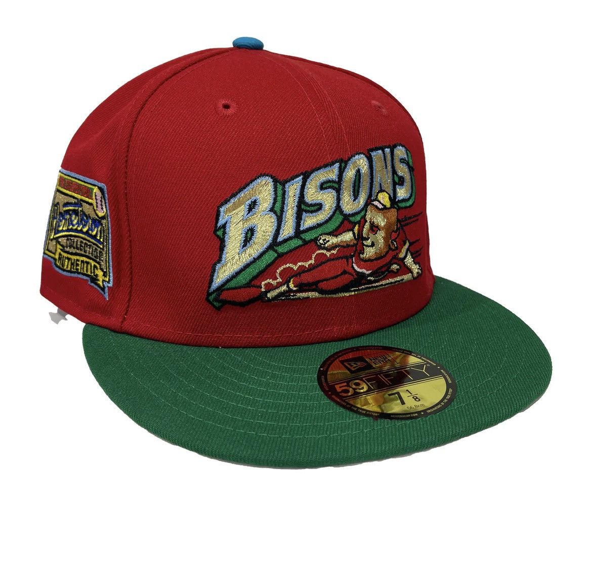 My store fitteds Buffalo bison lucky charms sliding logo size 7 5/8 brand new sold ou