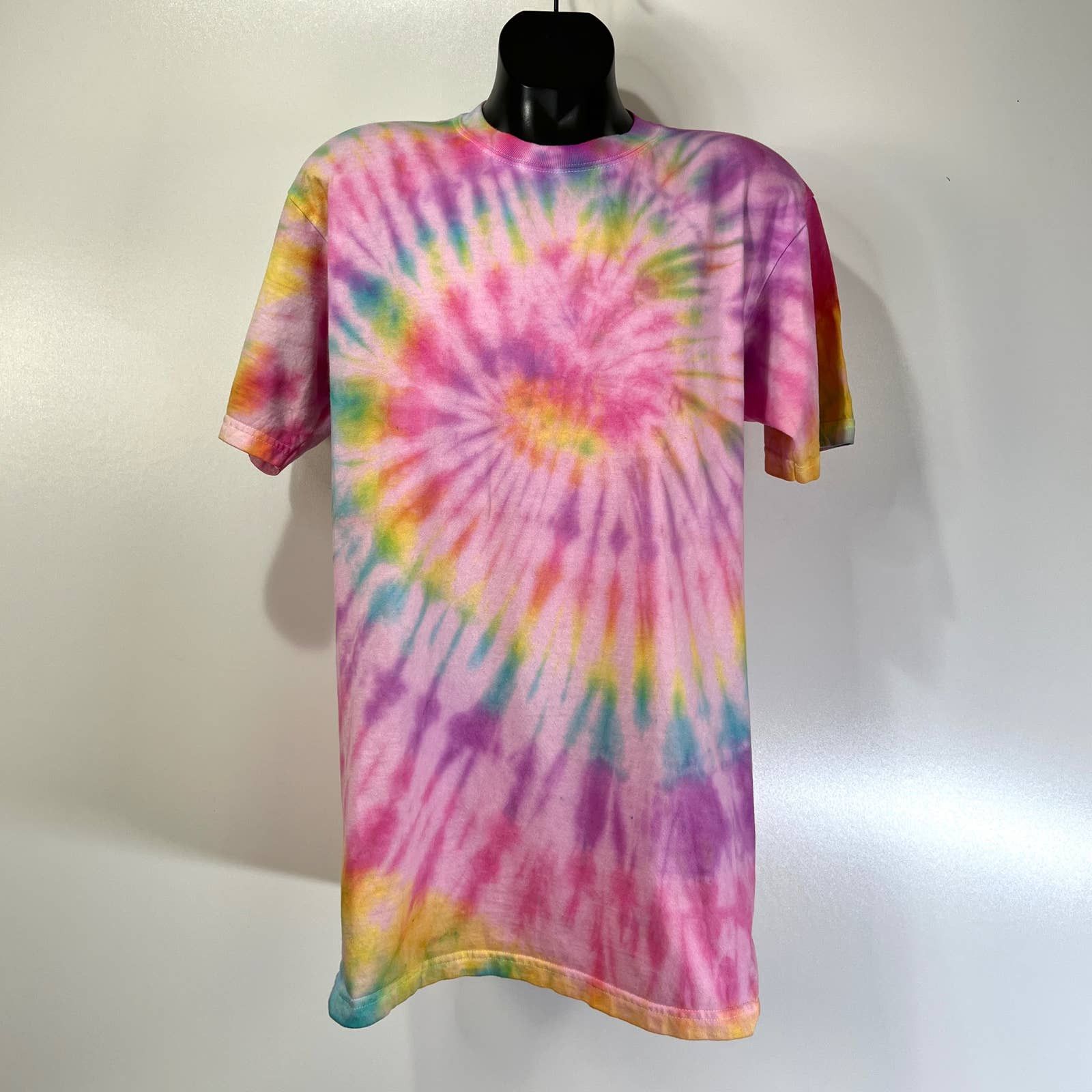 Handmade Rainbow Spiral Tie Dye Shirt Custom Grailed