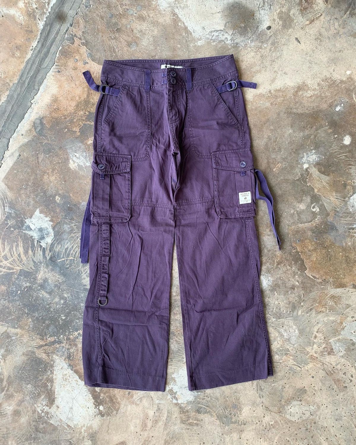 パンツ archive y2k 00s Bondage cargo pants Yasuyuki Ishii Early 00s Bondage Cargo Pants – DRIEW