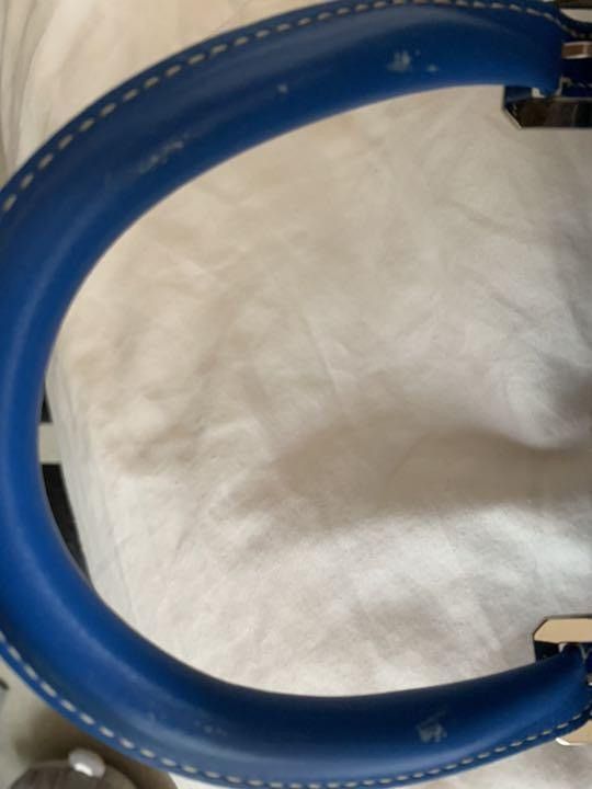 Goyard Blue Goyard Boston Bag Size 34 - 5 Thumbnail