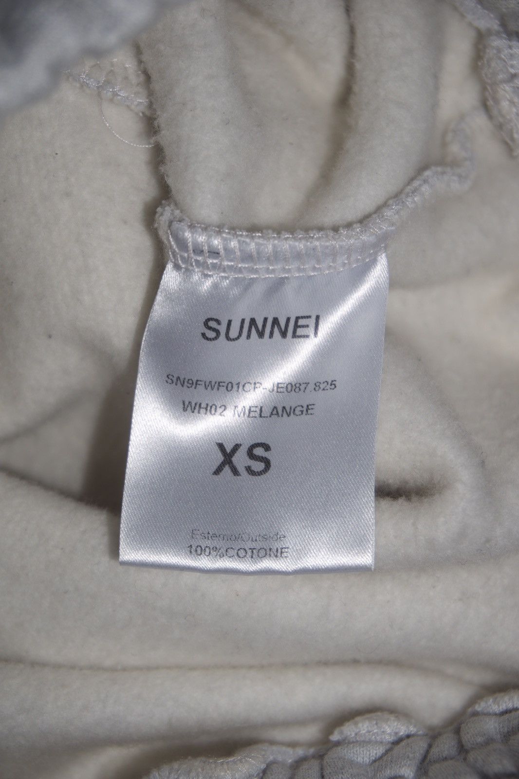 Sunnei Sunnei elastic cropped hoodie Size US XS / EU 42 / 0 - 5 Thumbnail