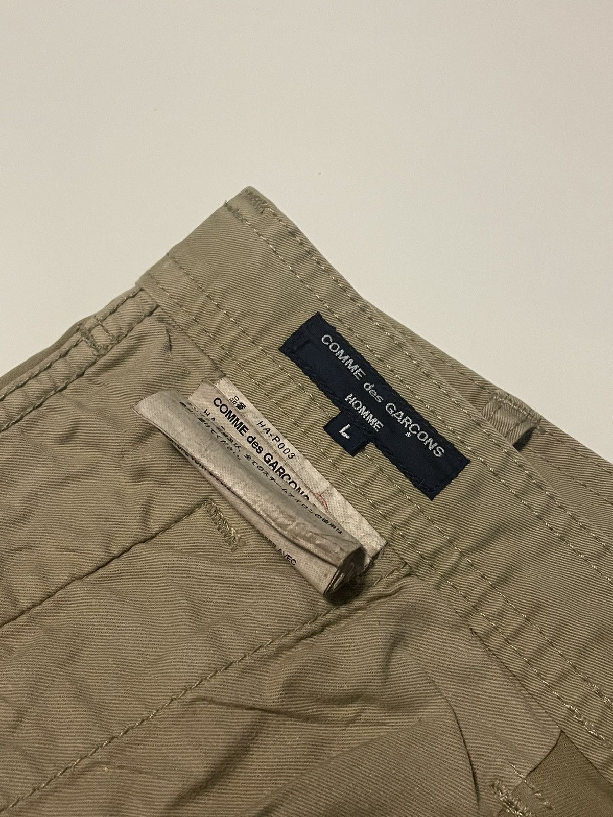 Comme des Garcons Comme des Garcons Homme - Zip Cargo - 2007 Size US 35 - 5 Thumbnail