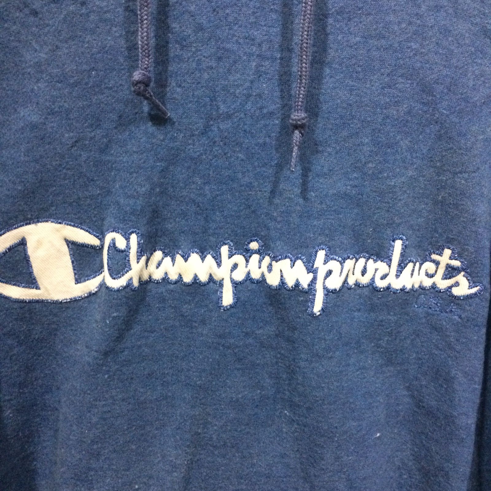 Champion × Vintage Vintage CHAMPION Embroidery Logo Hoodie Size US L / EU 52-54 / 3 - 3 Thumbnail