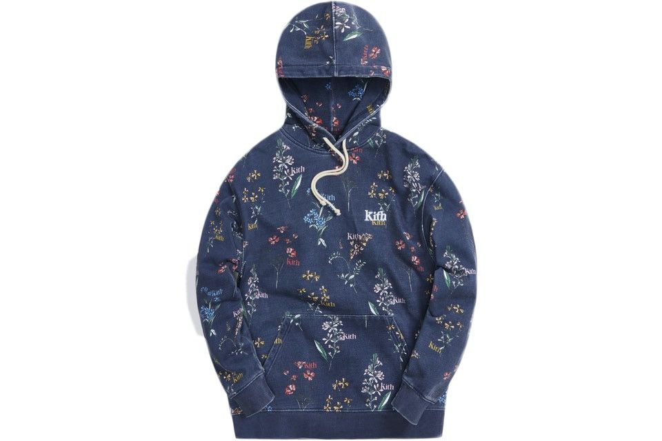Kith Botanical Floral Williams III Hoodie Nocturnal Size US S / EU 44-46 / 1 - 1 Thumbnail