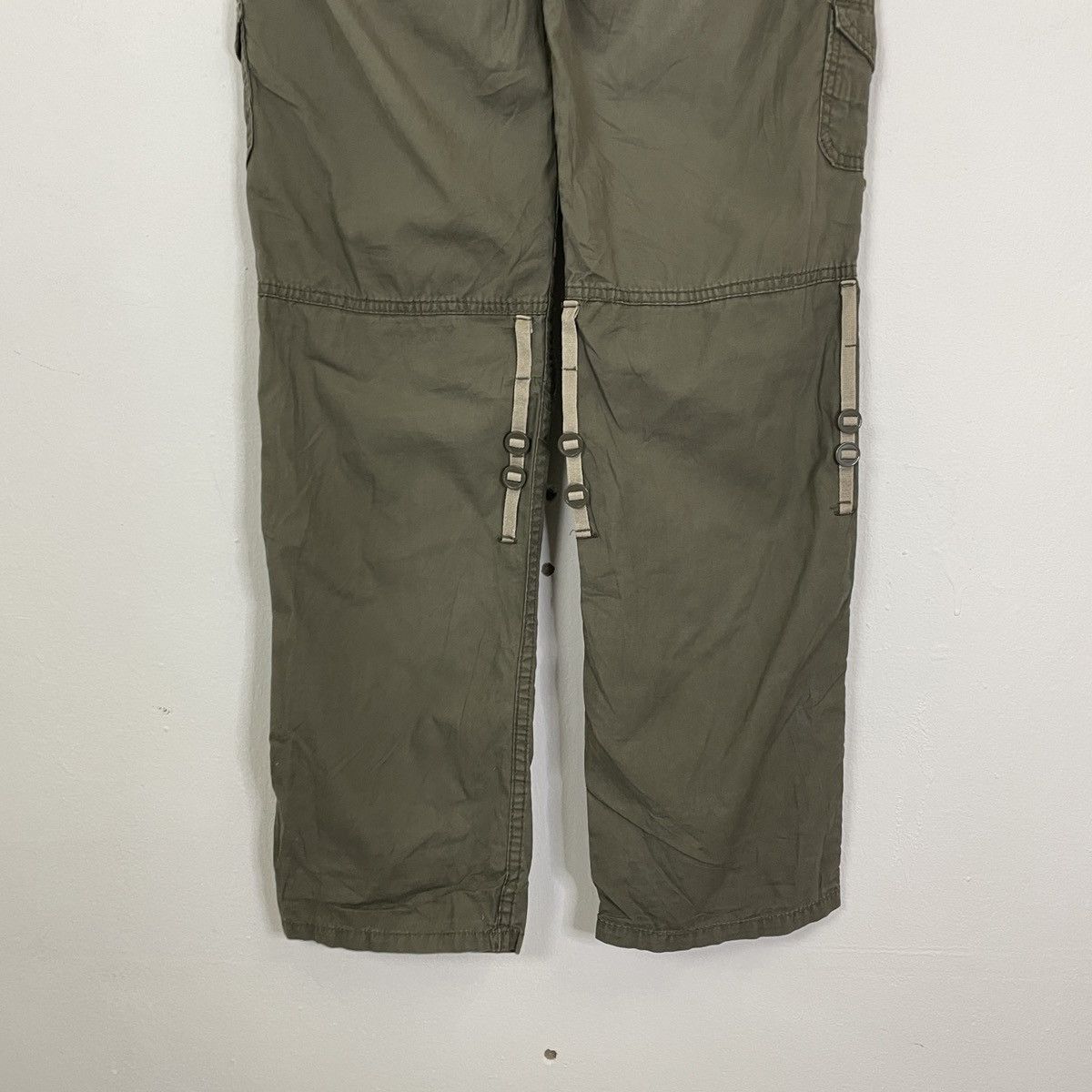Japanese Brand Vintage Unbranded Tactical 10 Pocket Bondage Cargo Pants Size US 32 / EU 48 - 9 Thumbnail