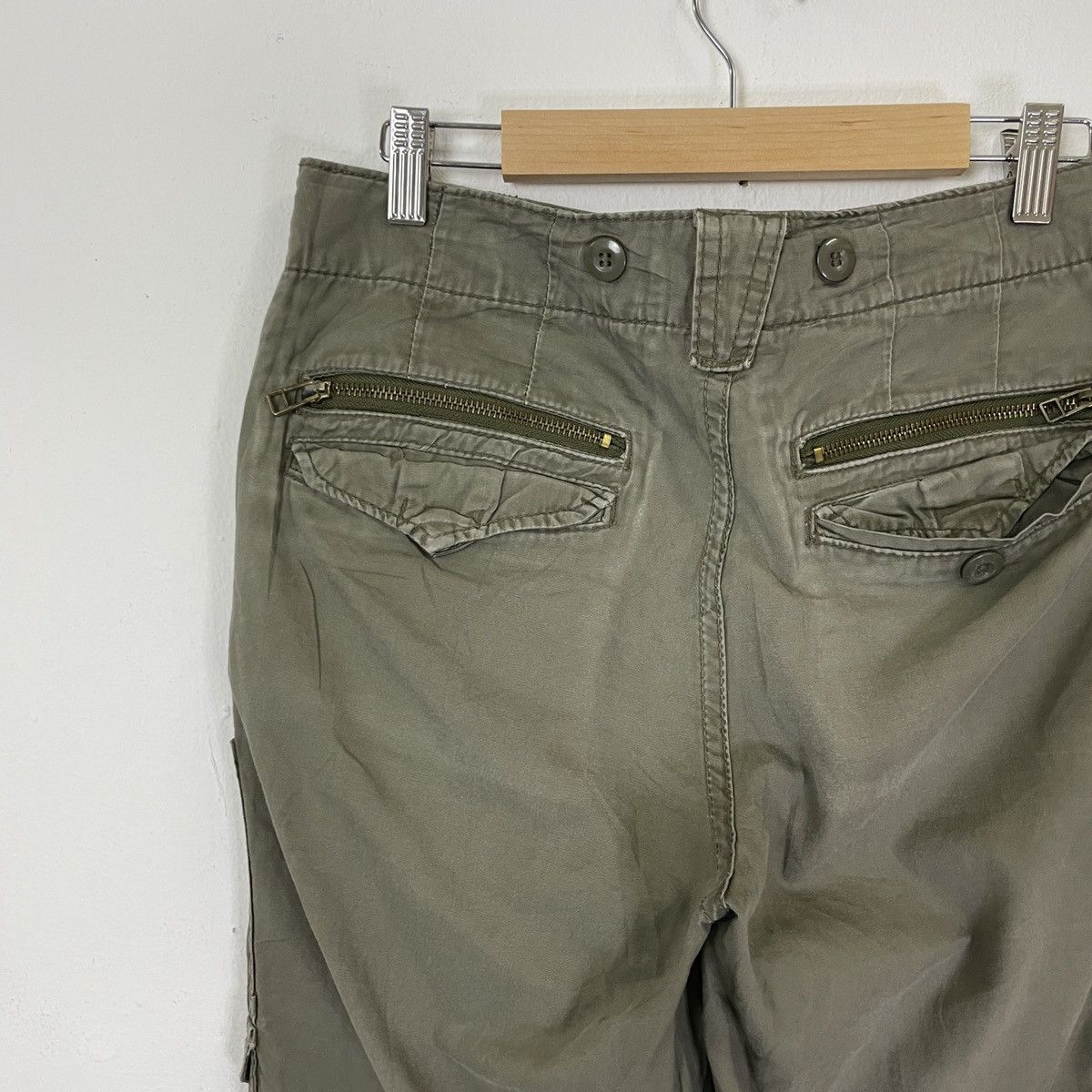 Japanese Brand Vintage Unbranded Tactical 10 Pocket Bondage Cargo Pants Size US 32 / EU 48 - 8 Thumbnail
