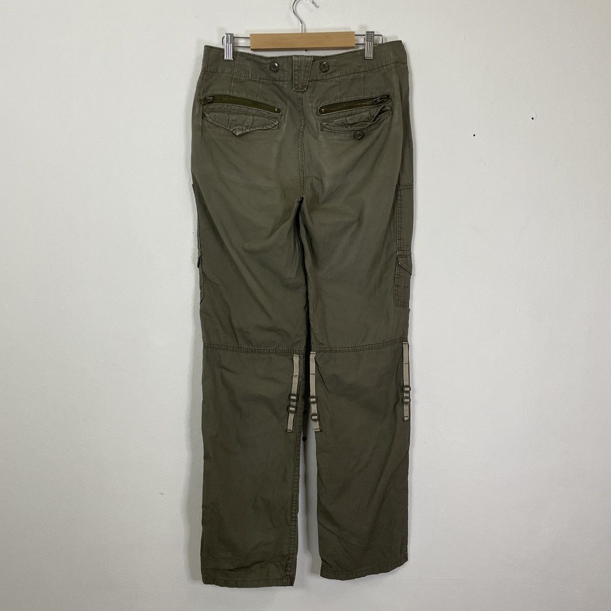 Japanese Brand Vintage Unbranded Tactical 10 Pocket Bondage Cargo Pants Size US 32 / EU 48 - 6 Thumbnail