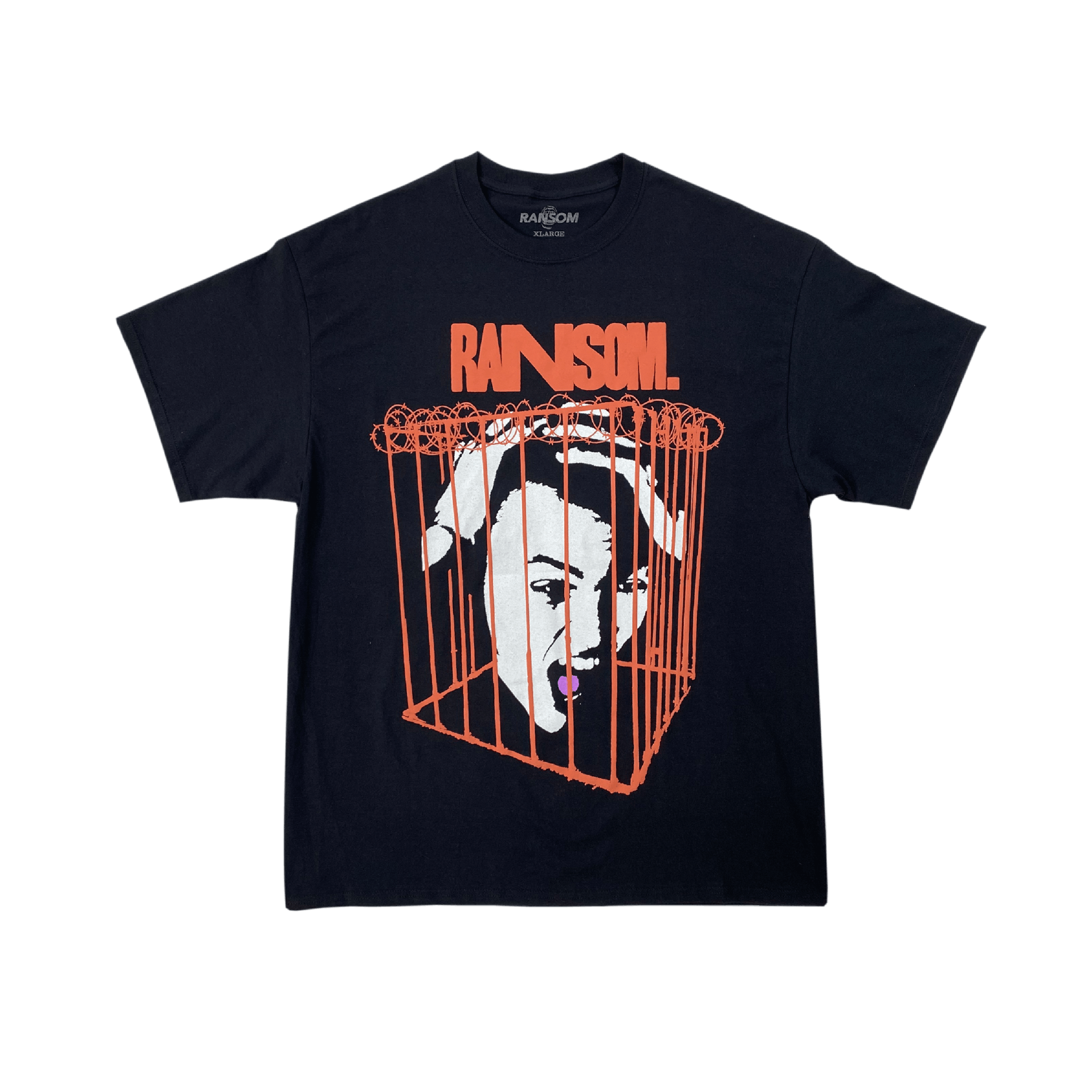 Ransom Clothing A PRISONER IN MY OWN HEAD TEE (BLACK) | Grailed