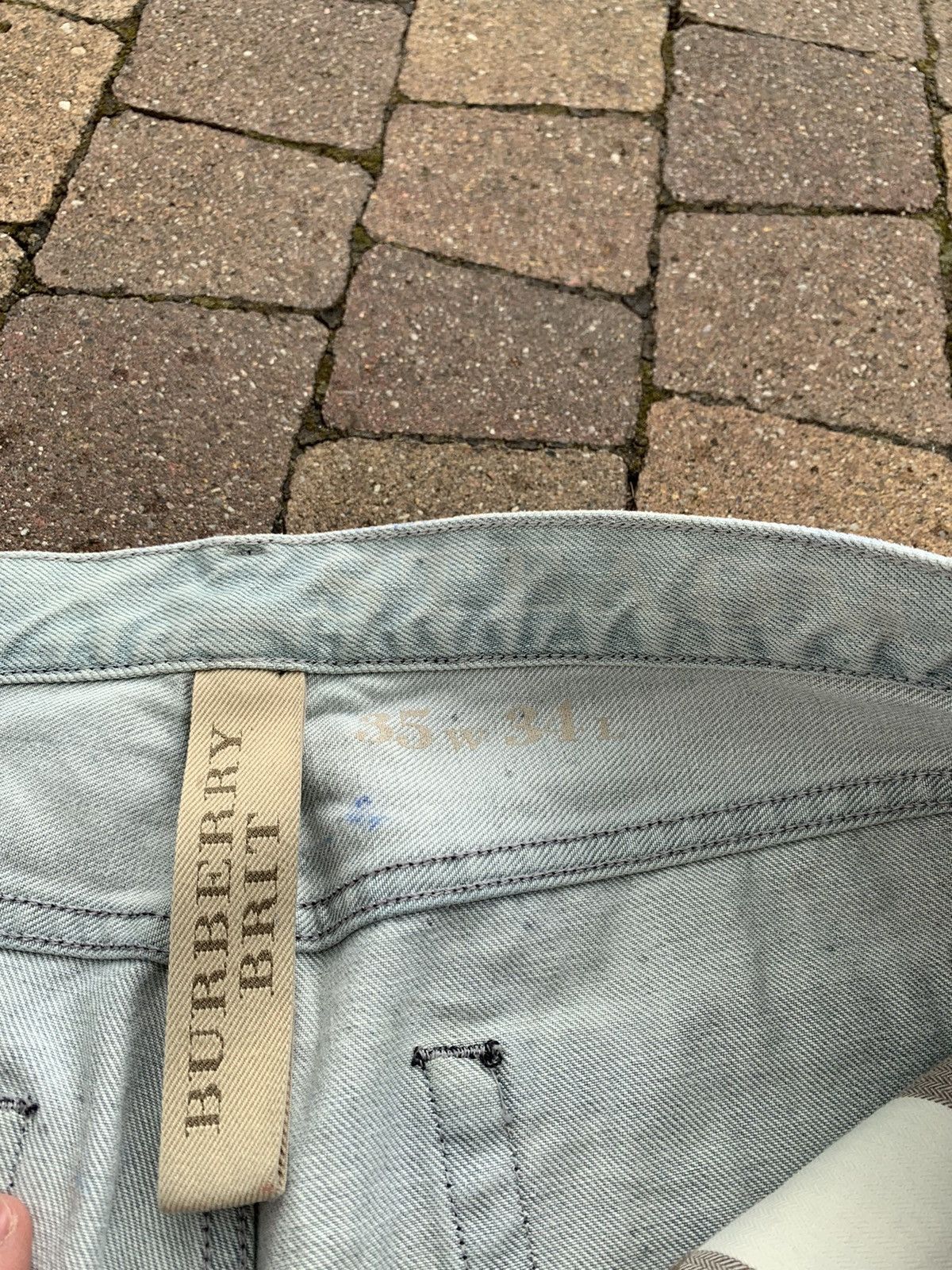 Burberry Burrbery denim 35w 34l Size US 34 / EU 50 - 9 Thumbnail