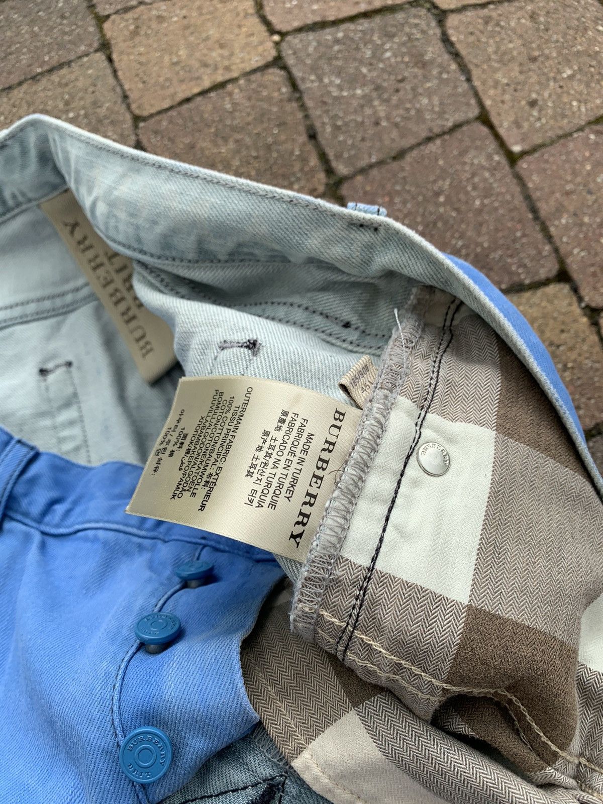 Burberry Burrbery denim 35w 34l Size US 34 / EU 50 - 10 Thumbnail