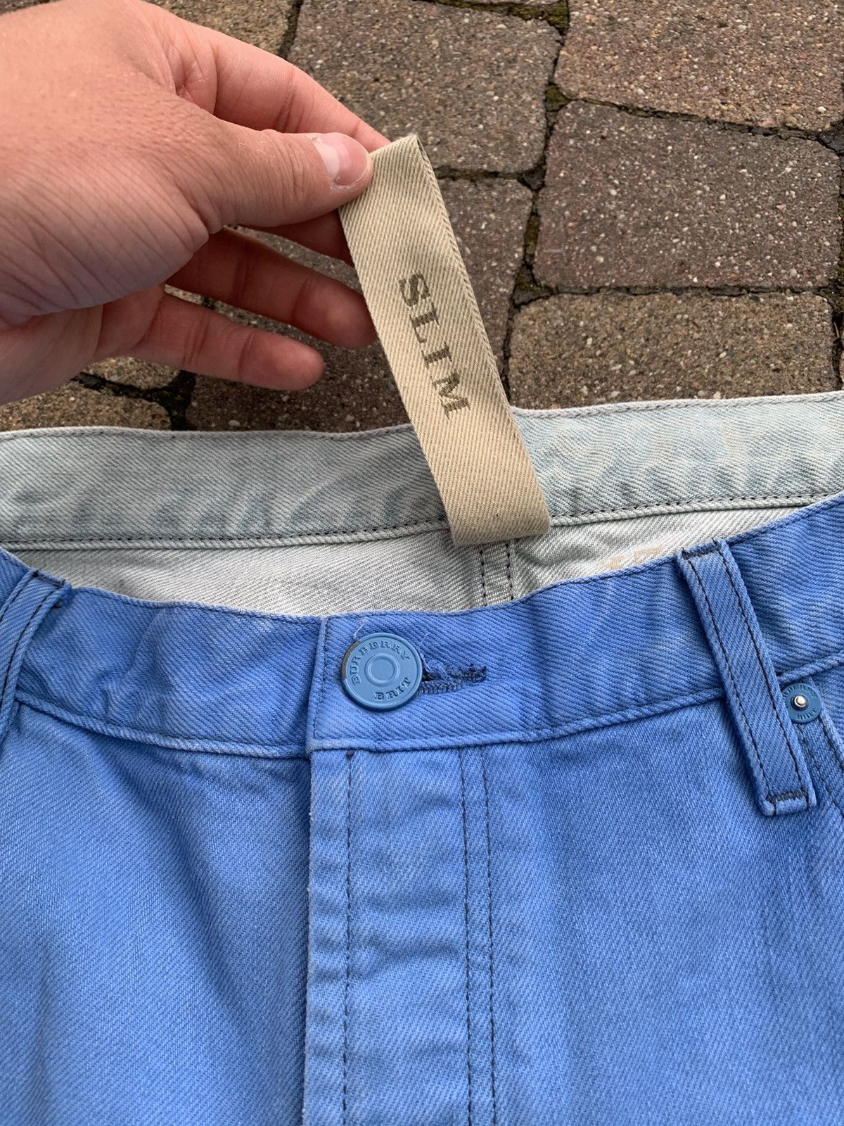 Burberry Burrbery denim 35w 34l Size US 34 / EU 50 - 6 Thumbnail