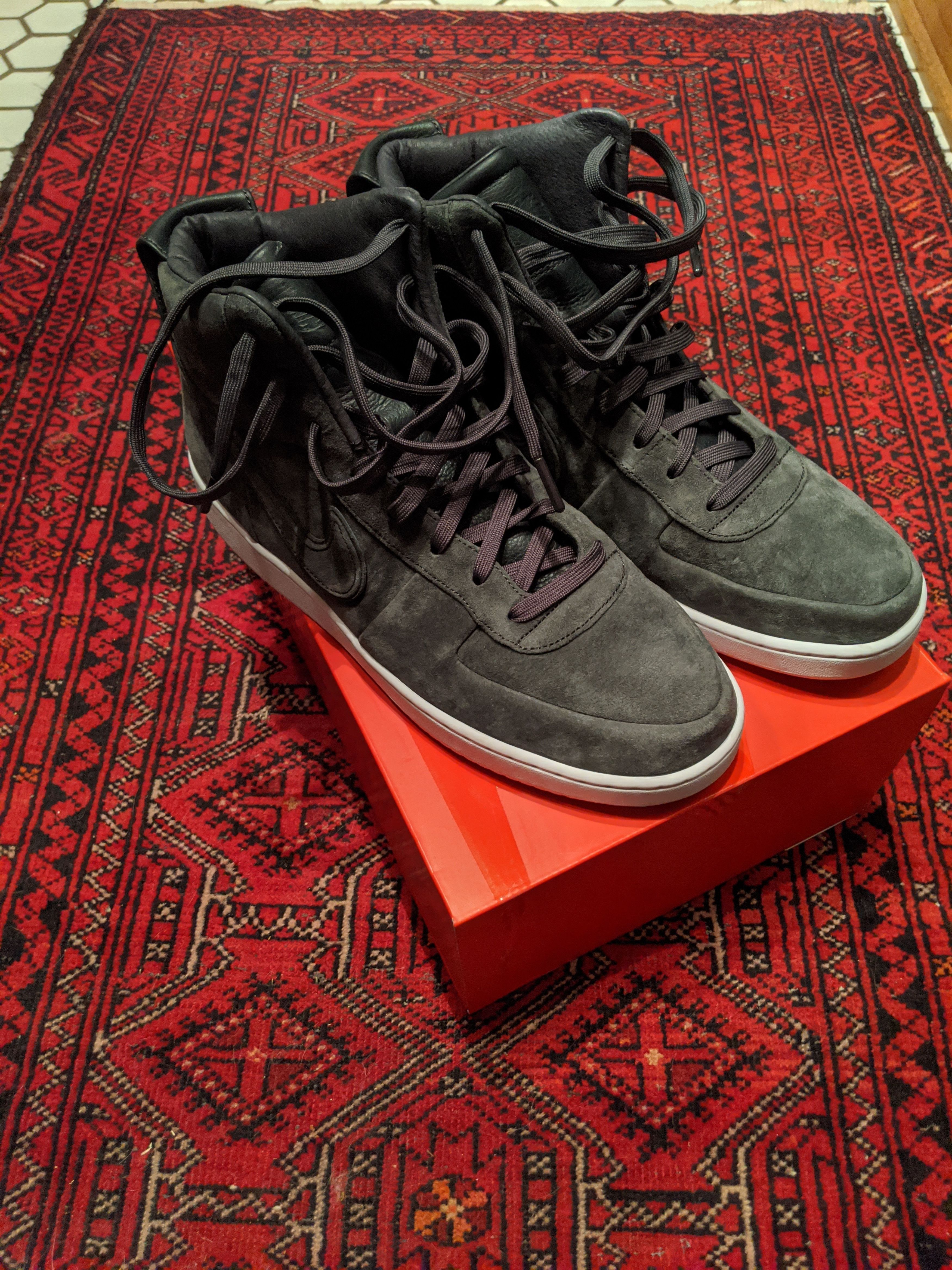 John Elliott × Nike John Elliott x NikeLab Vandal High Anthracite Size US 11 / EU 44 - 3 Thumbnail