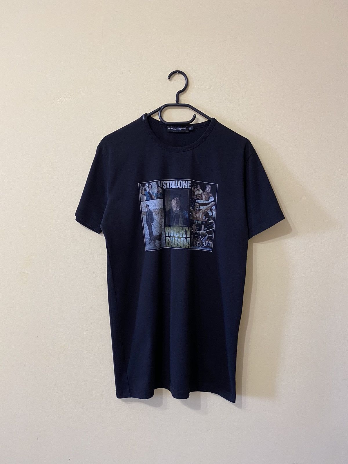 Dolce & Gabbana Dolce Gabbana Stallone Rocky Balboa movie t shirt Size US M / EU 48-50 / 2 - 1 Thumbnail