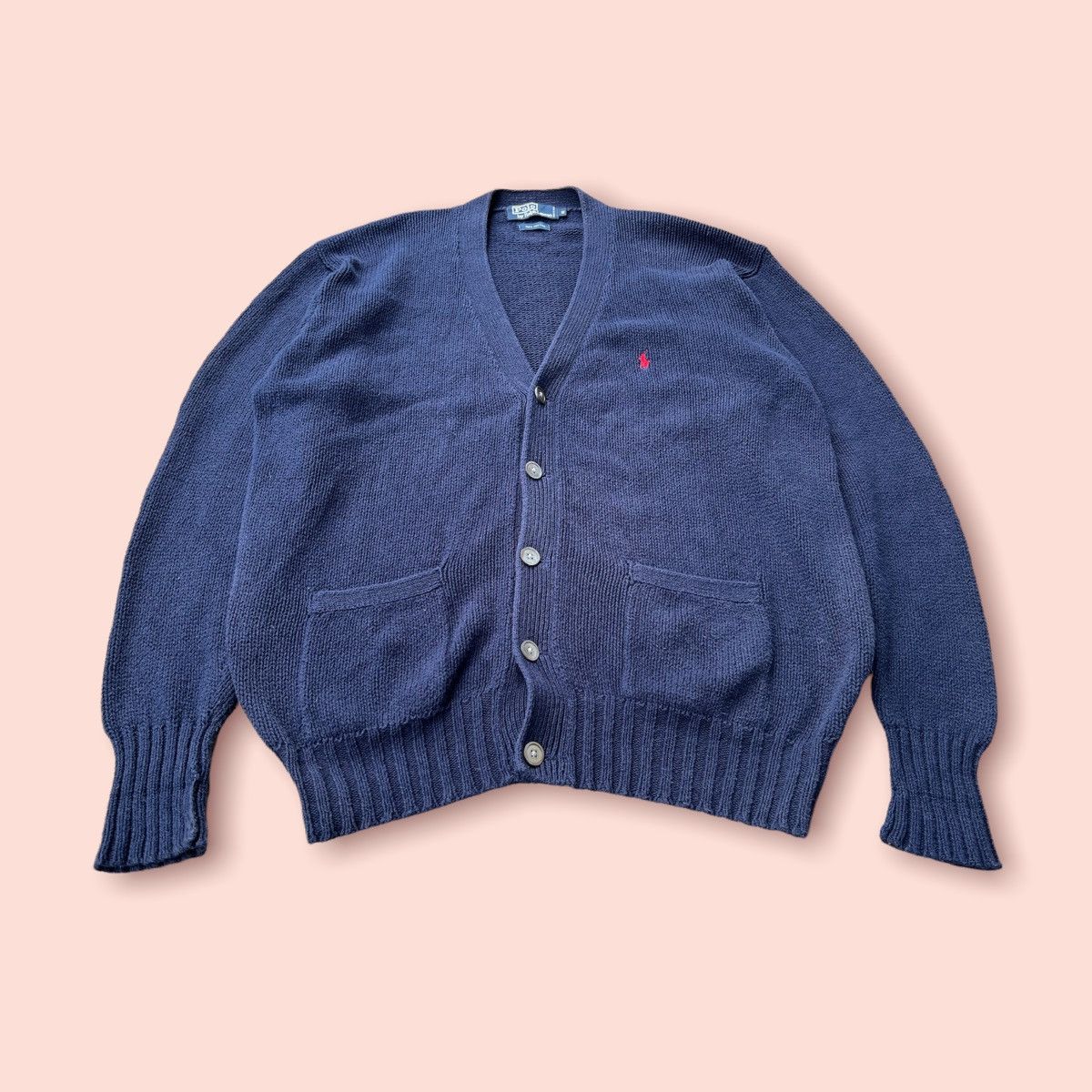 Polo Ralph Lauren × Ralph Lauren VINTAGE POLO RALPH LAUREN KNITTED CARDIGAN Size US M / EU 48-50 / 2 - 5 Thumbnail