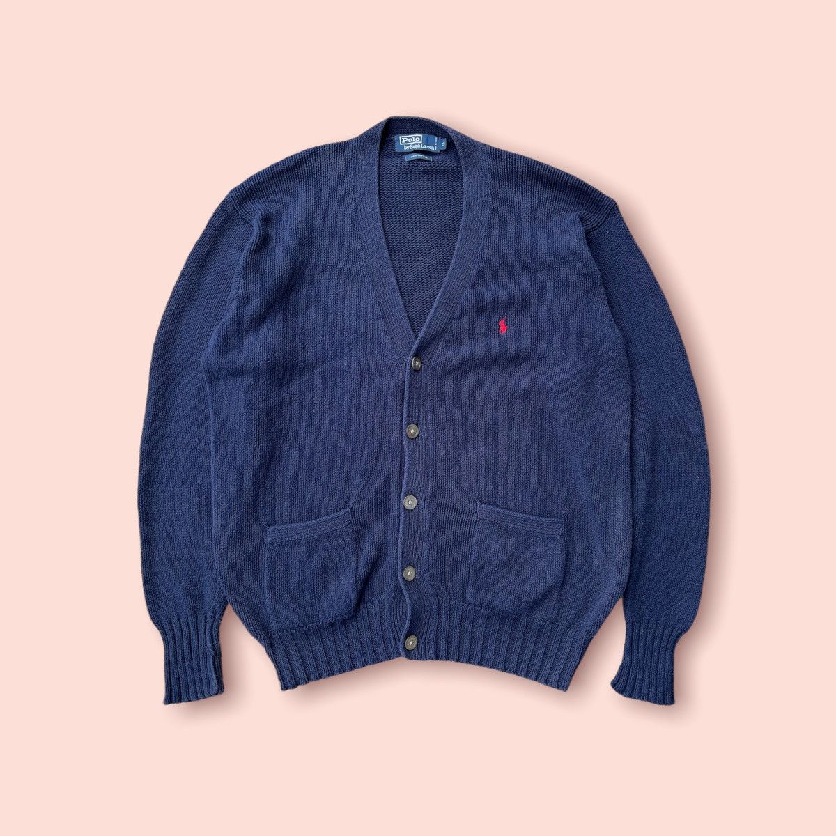 Polo Ralph Lauren × Ralph Lauren VINTAGE POLO RALPH LAUREN KNITTED CARDIGAN Size US M / EU 48-50 / 2 - 2 Thumbnail