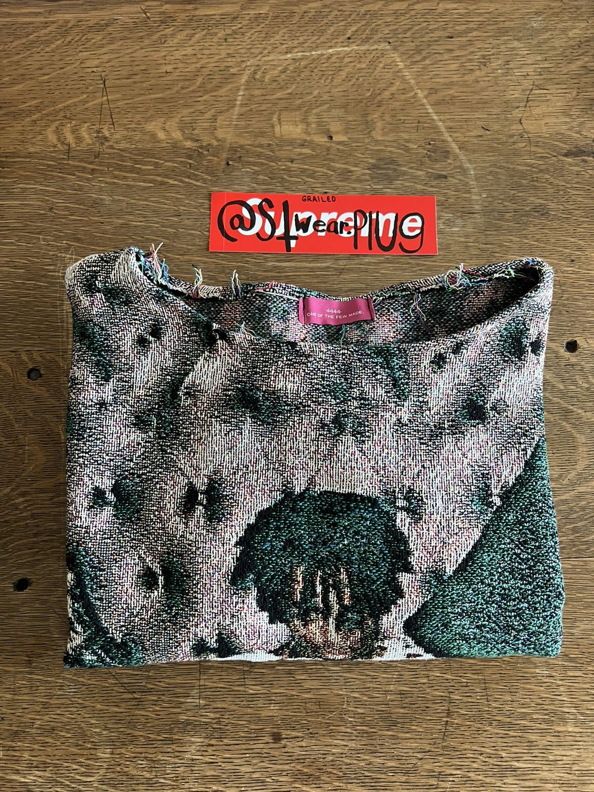 4x1111 × Playboi Carti Playboi Carti Knit Self-Titled Tapestry Size US XL / EU 56 / 4 - 11 Thumbnail