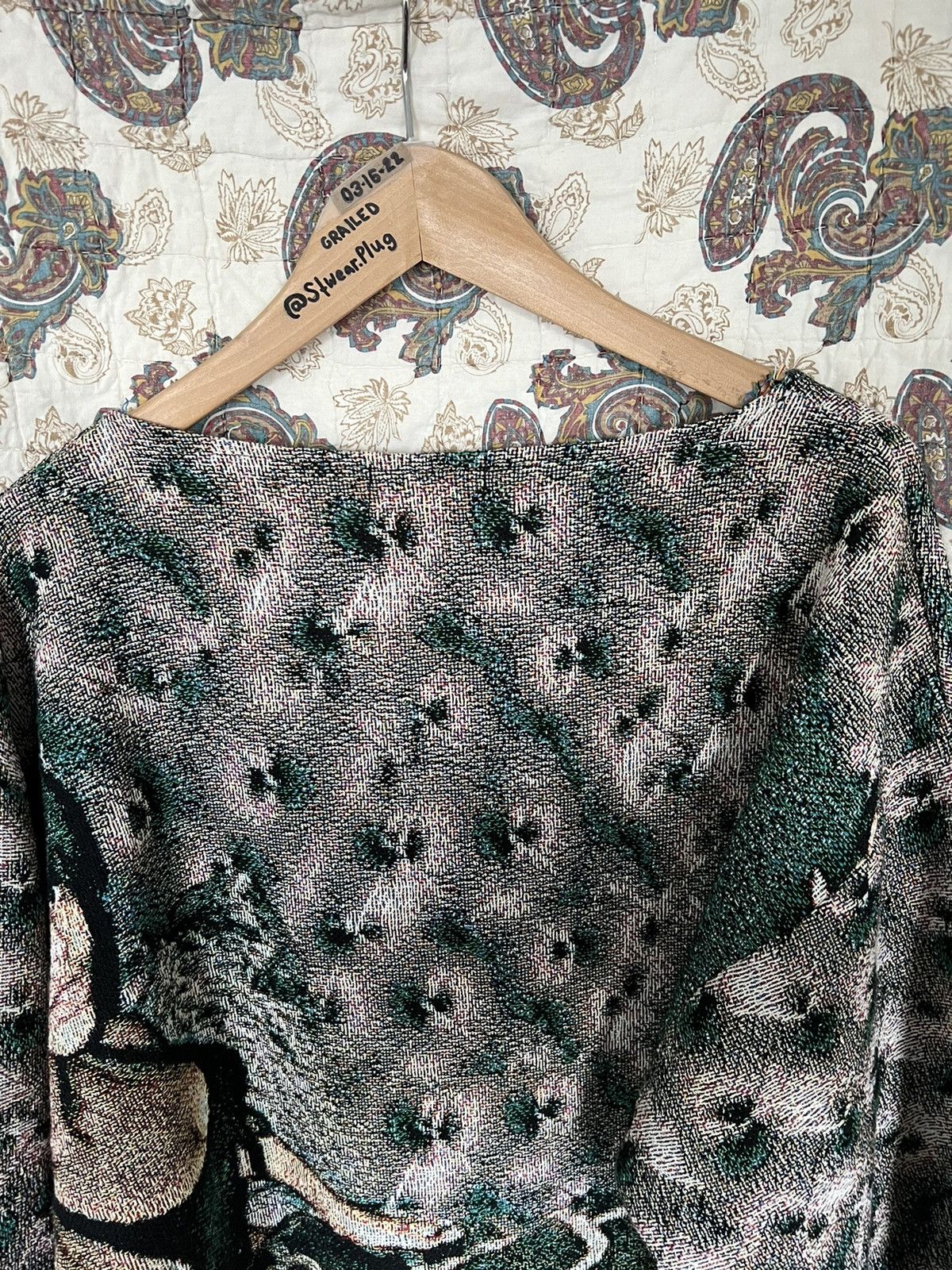 4x1111 × Playboi Carti Playboi Carti Knit Self-Titled Tapestry Size US XL / EU 56 / 4 - 9 Thumbnail