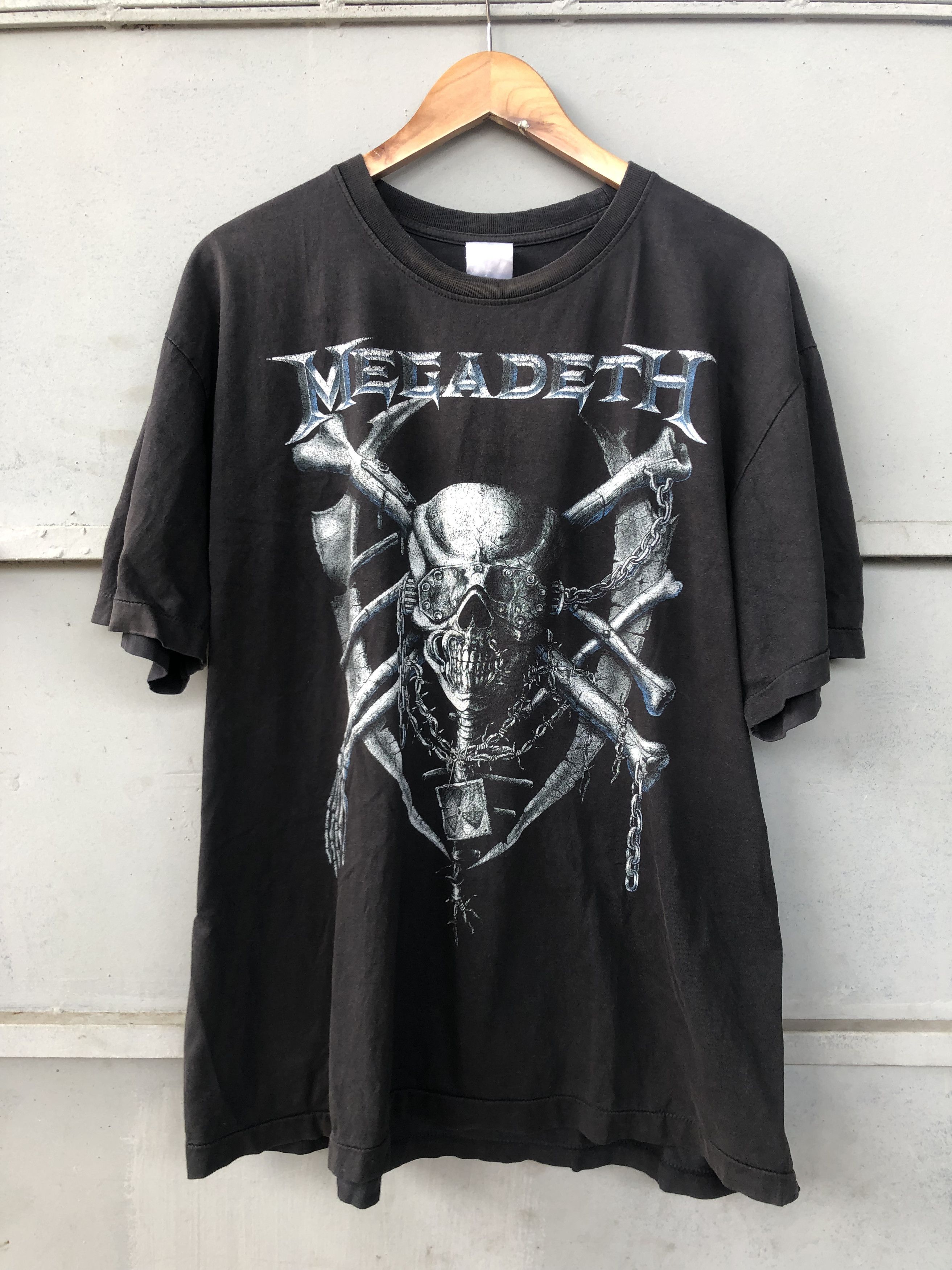 Band Tees Vintage Megadeth Tee Size US XL / EU 56 / 4 - 2 Thumbnail