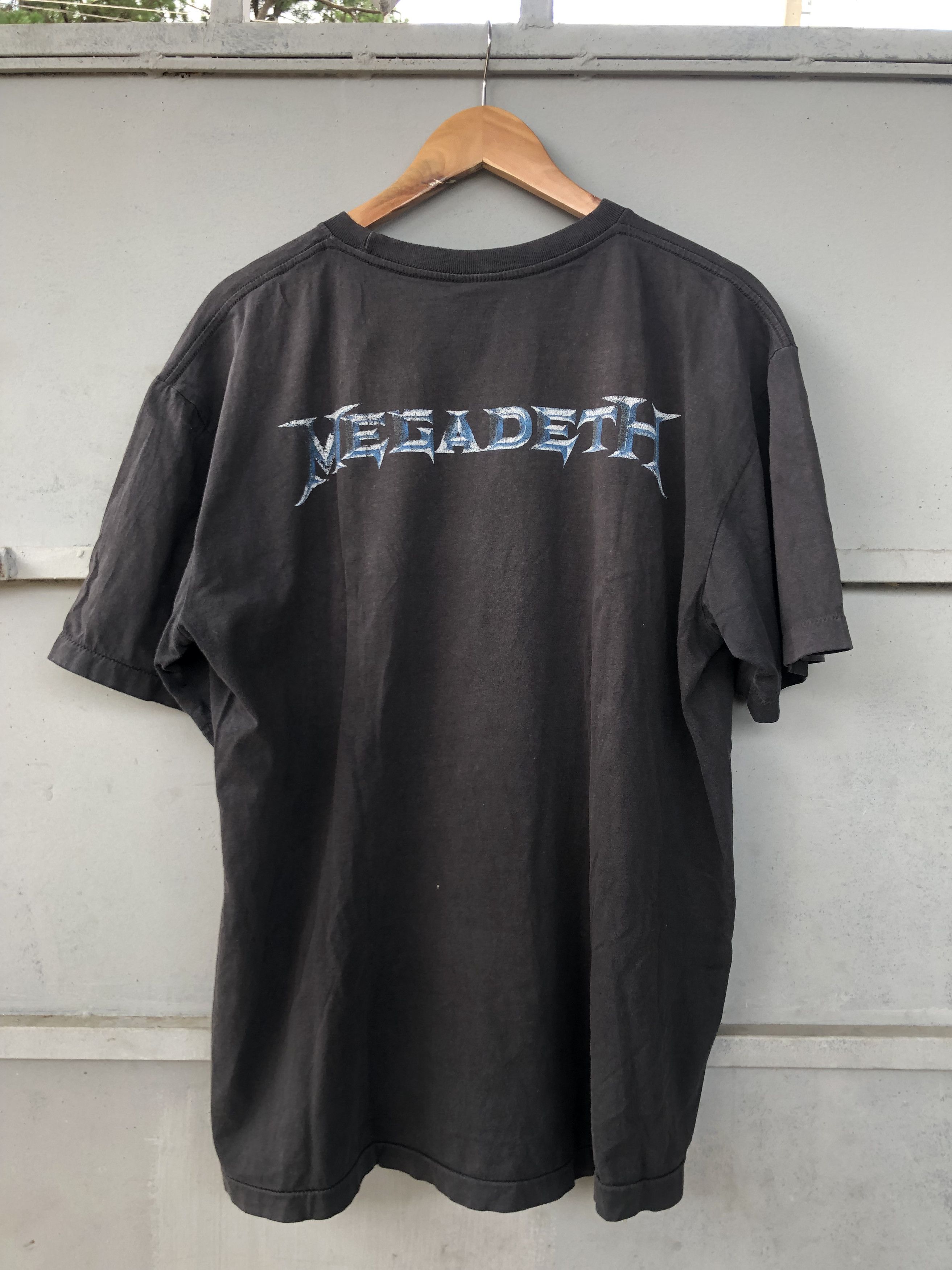 Band Tees Vintage Megadeth Tee Size US XL / EU 56 / 4 - 6 Thumbnail