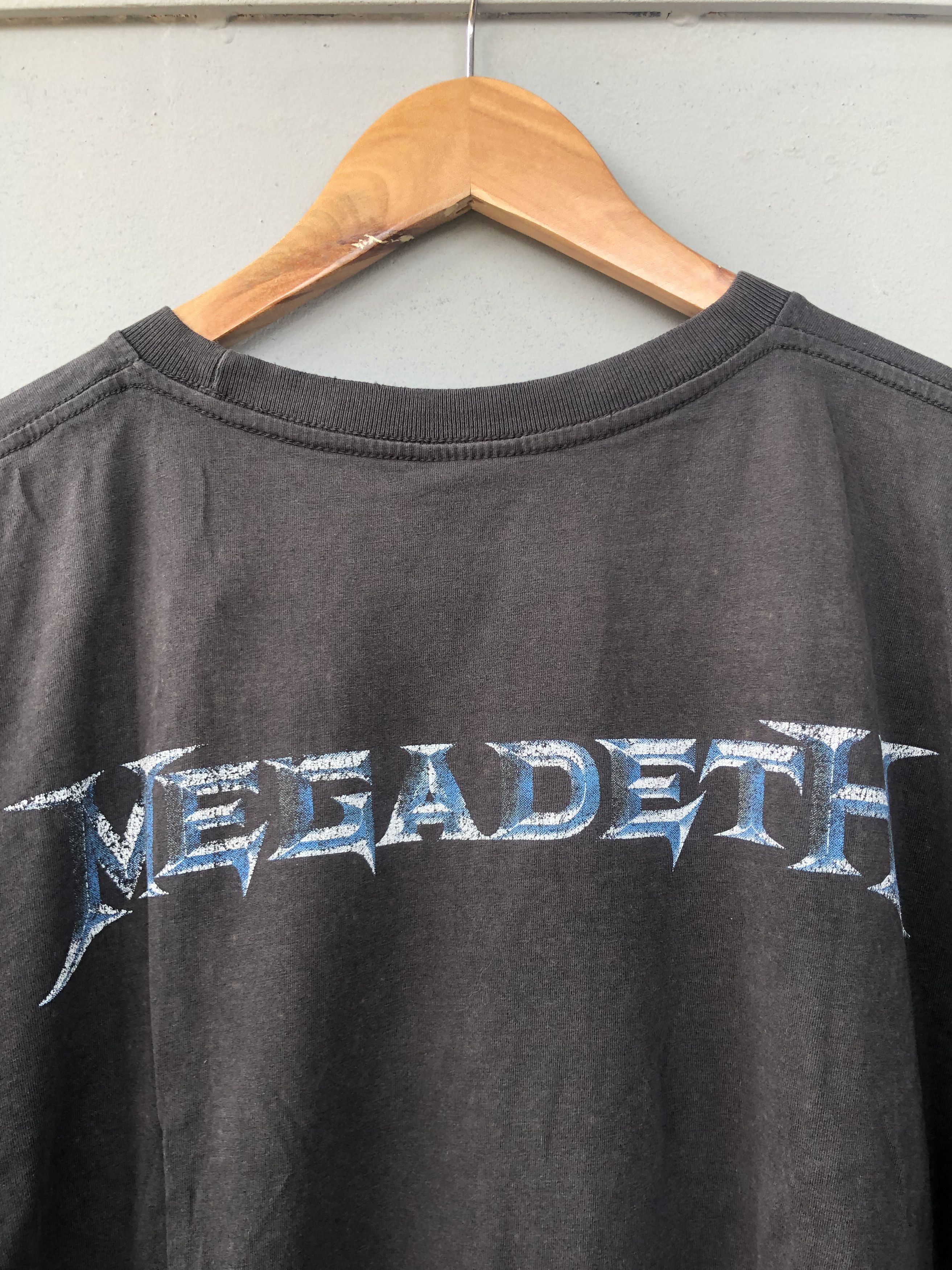 Band Tees Vintage Megadeth Tee Size US XL / EU 56 / 4 - 7 Thumbnail