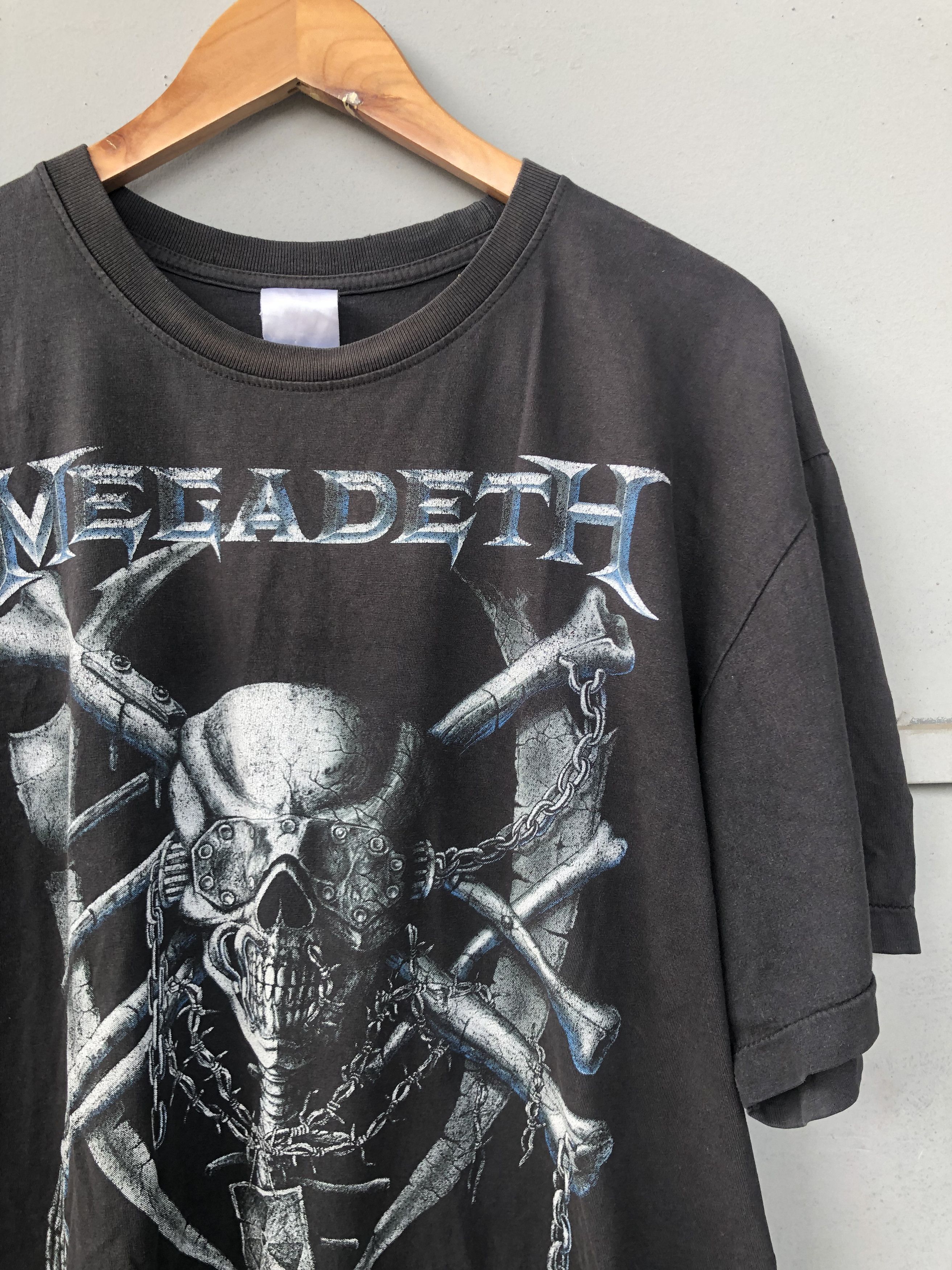 Band Tees Vintage Megadeth Tee Size US XL / EU 56 / 4 - 1 Thumbnail